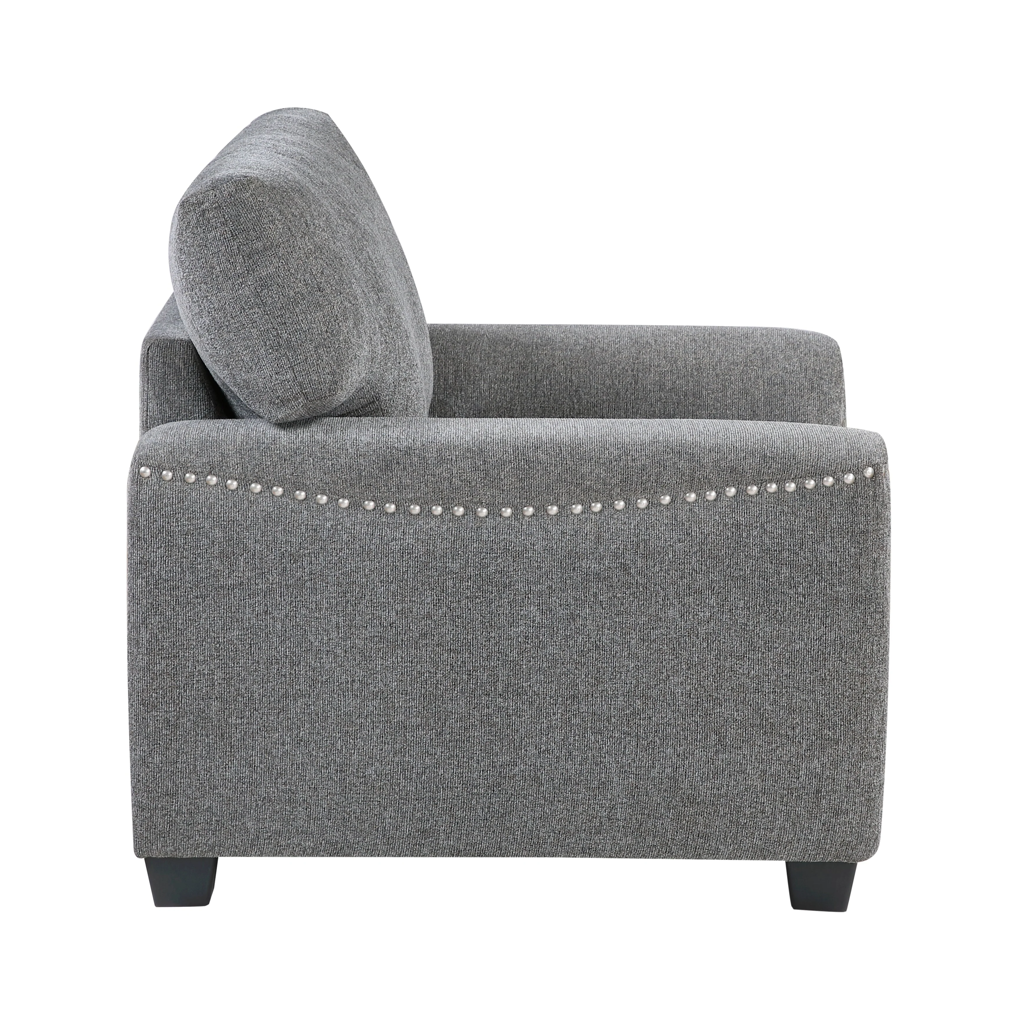 Isabel Dark Gray Chair - Image 3