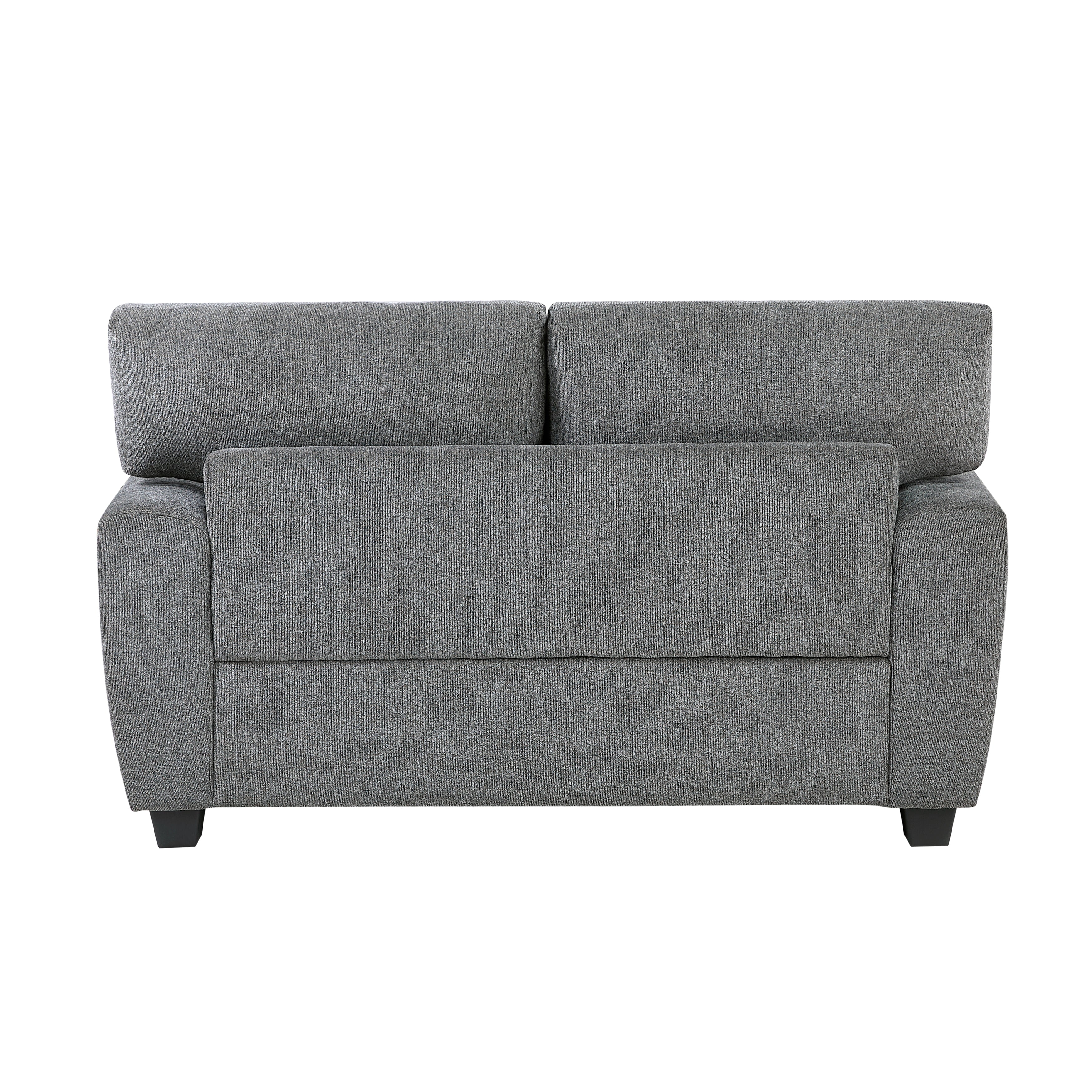 Isabel Dark Gray Loveseat - Image 4