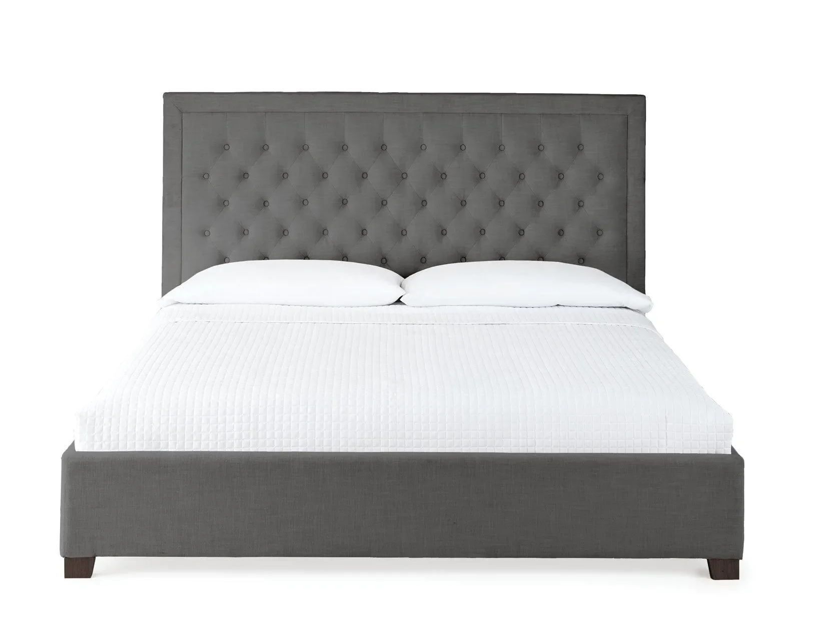 Isadora King Bed, Gray - Image 3