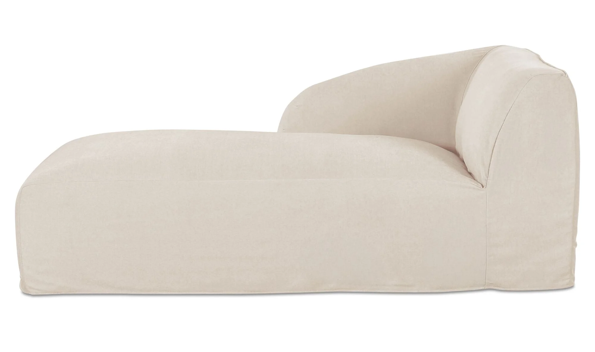 Isla Left Arm Facing Chaise Beige - Image 8