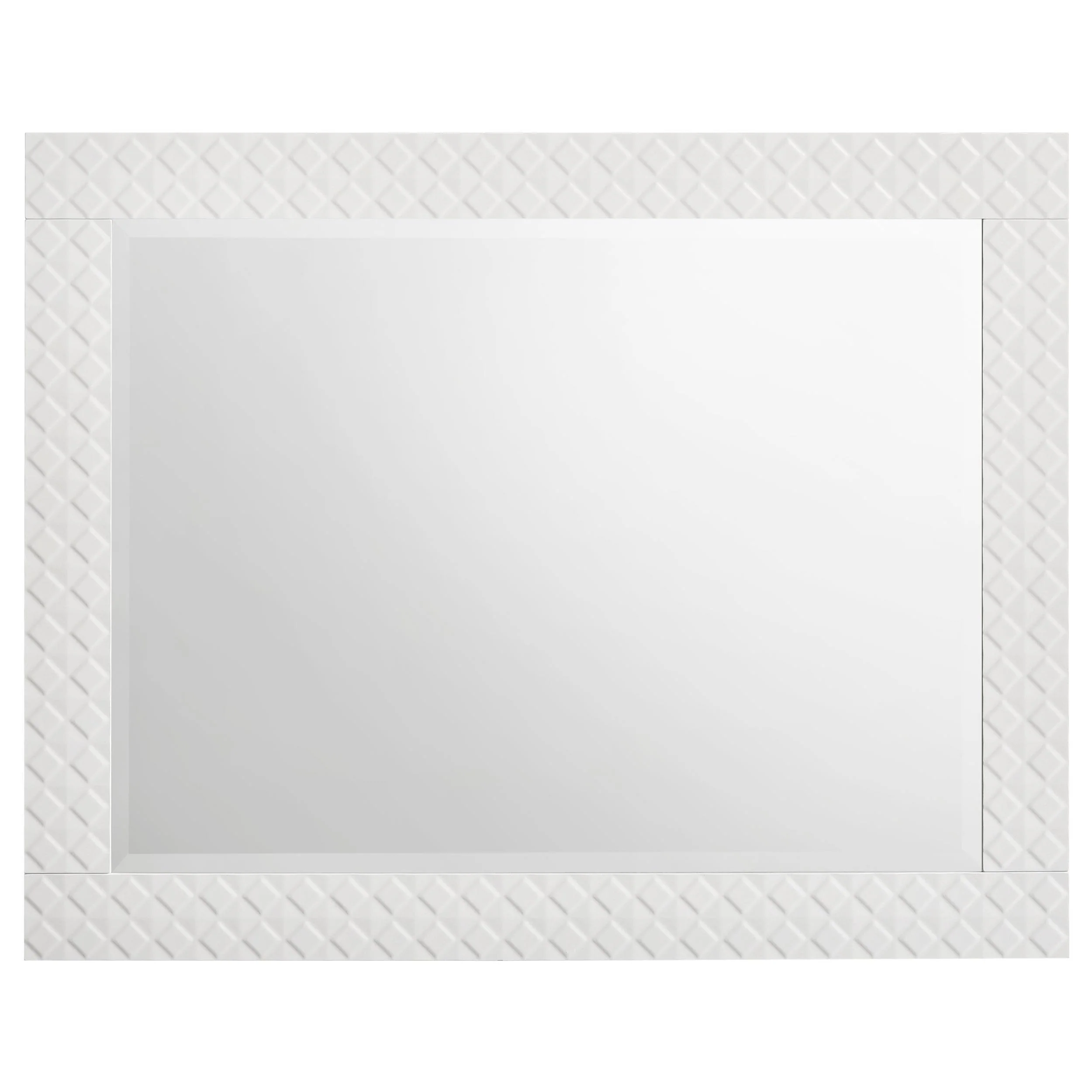 Ives White High Gloss Dresser Mirror - Image 2
