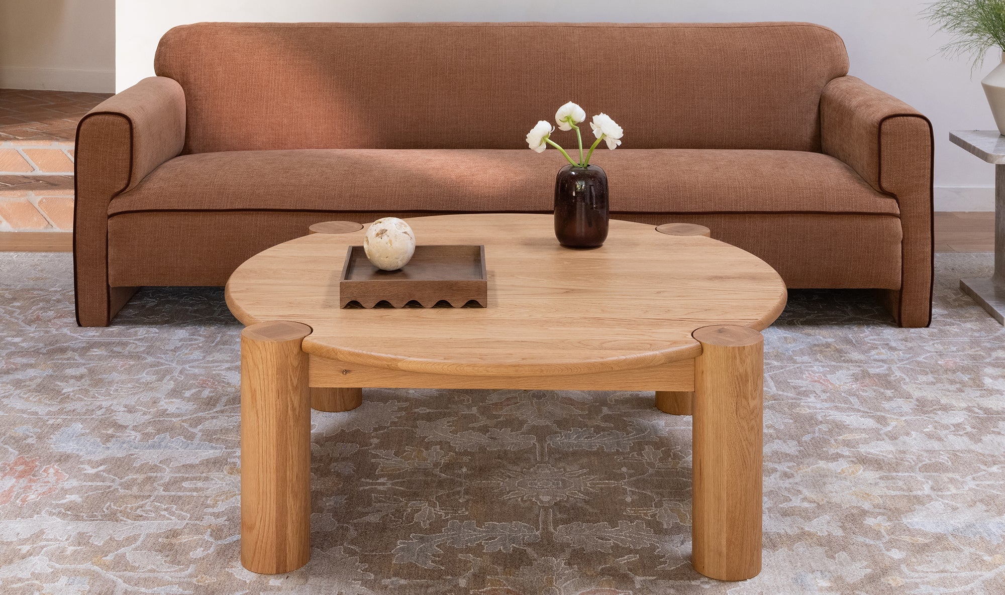 Jack Coffee Table Brushed Natural Oak - Image 2