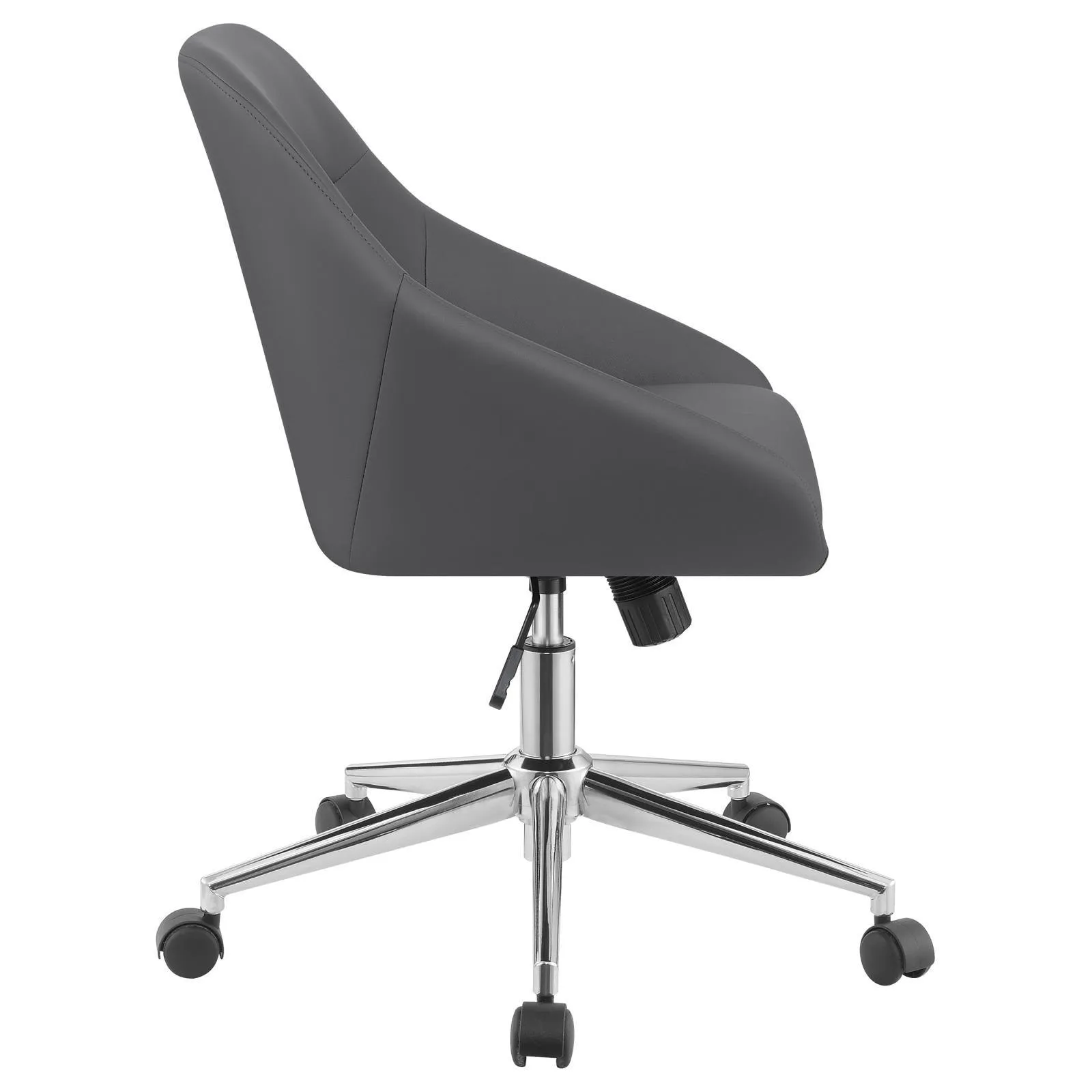 Jackman Upholstered Office Chair with Casters - Image 5