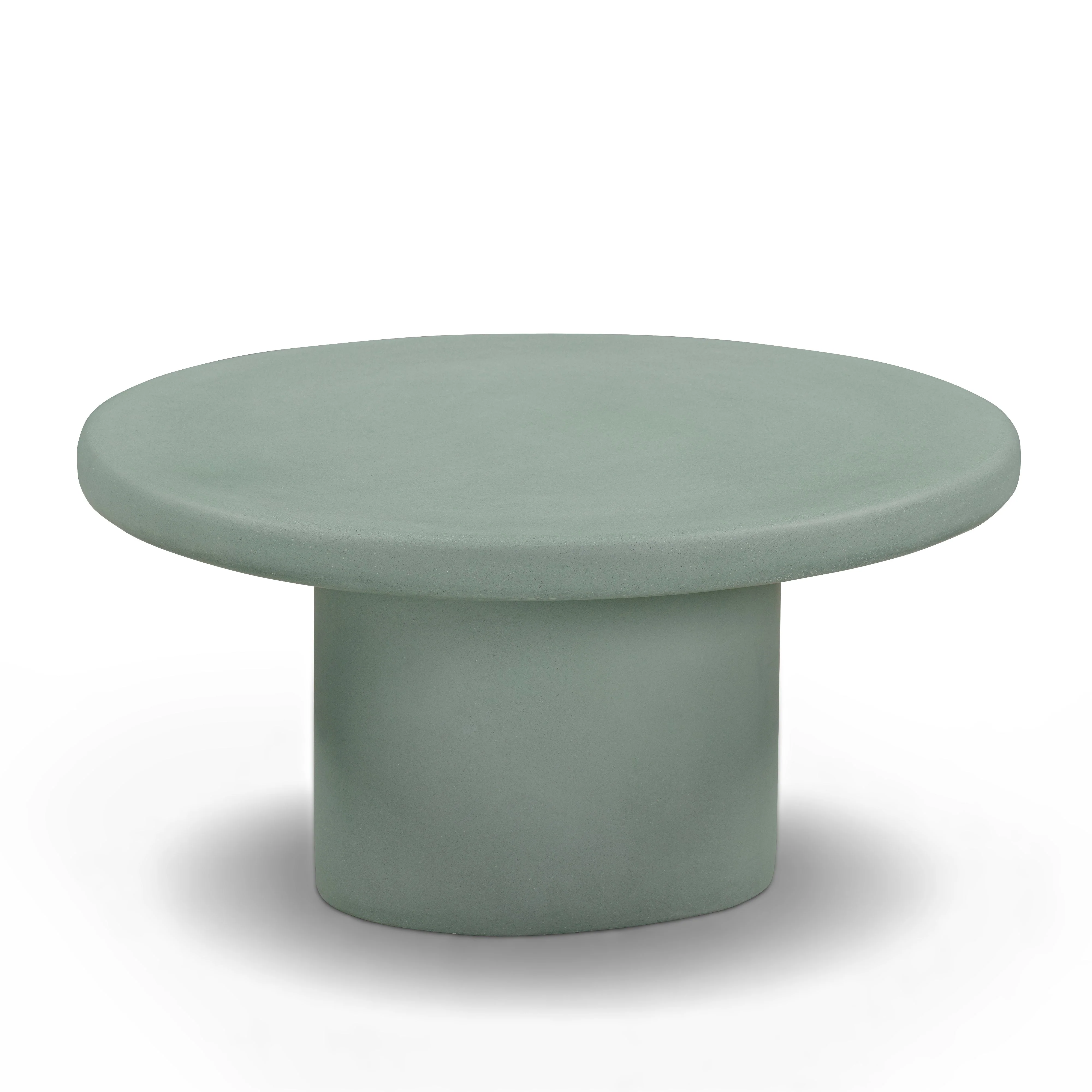 Jade Concrete Indoor/Outdoor Coffee Table (28"-34") - Image 2