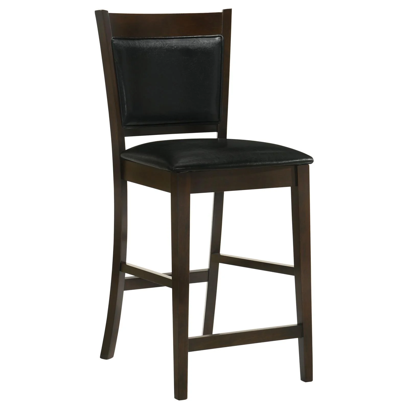 Jaden Cappuccino 5-Piece Transitional Counter Height Dining Set - Image 6
