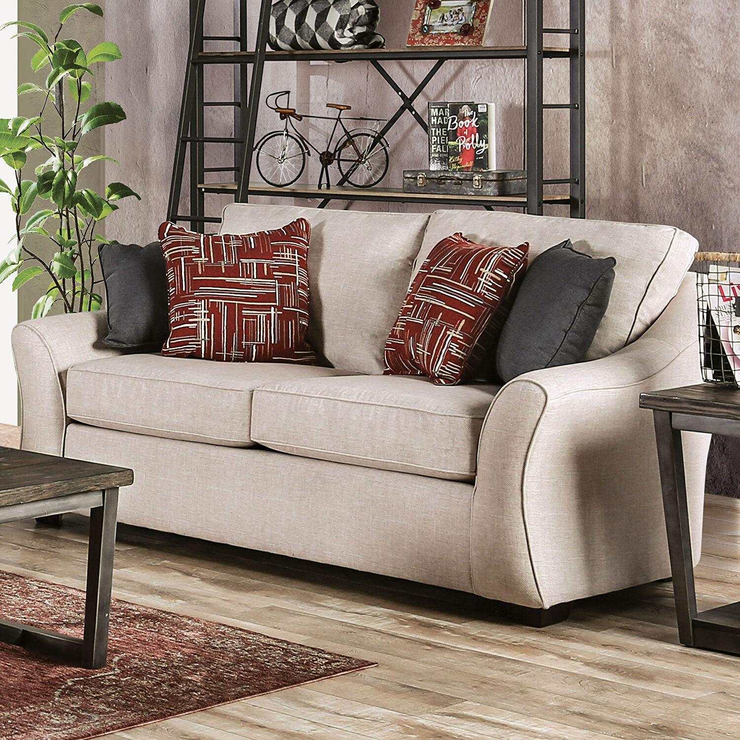 Jarrow Ivory Stationary Sofa & Loveseat - Image 3