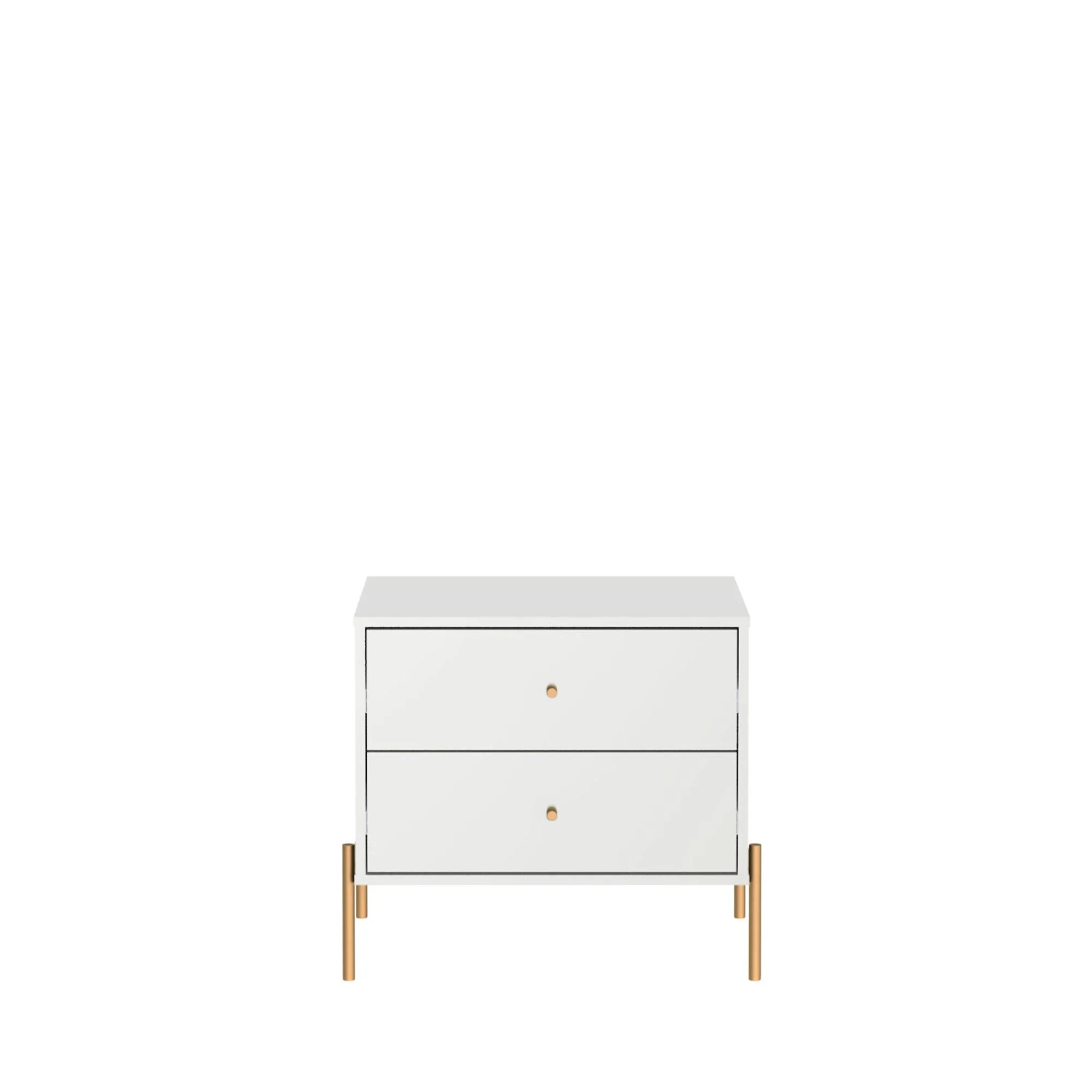 Jasper Nightstand in White Gloss (set of 2) - Image 3