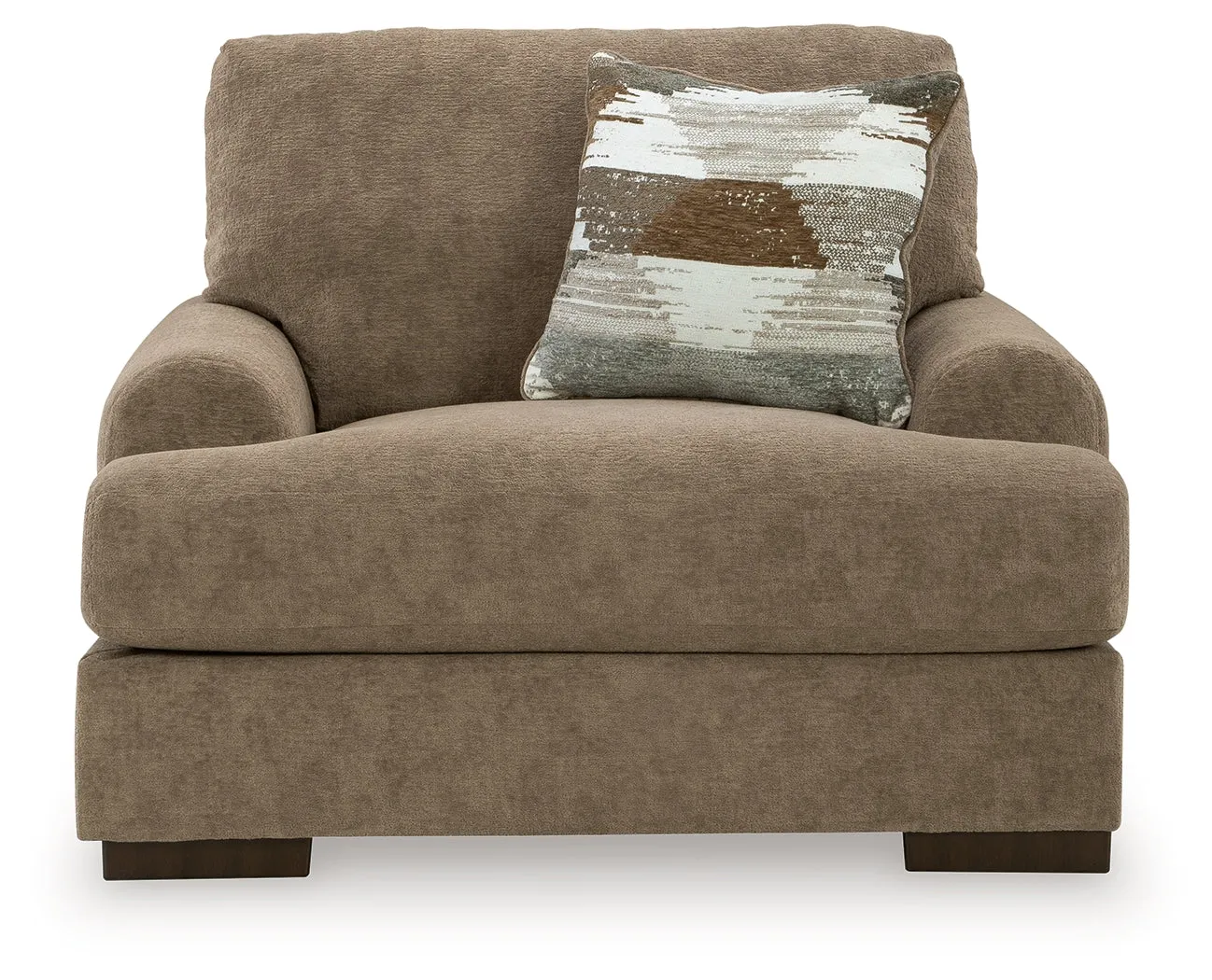 Jayne Park Pecan Oversized Chair - Image 3