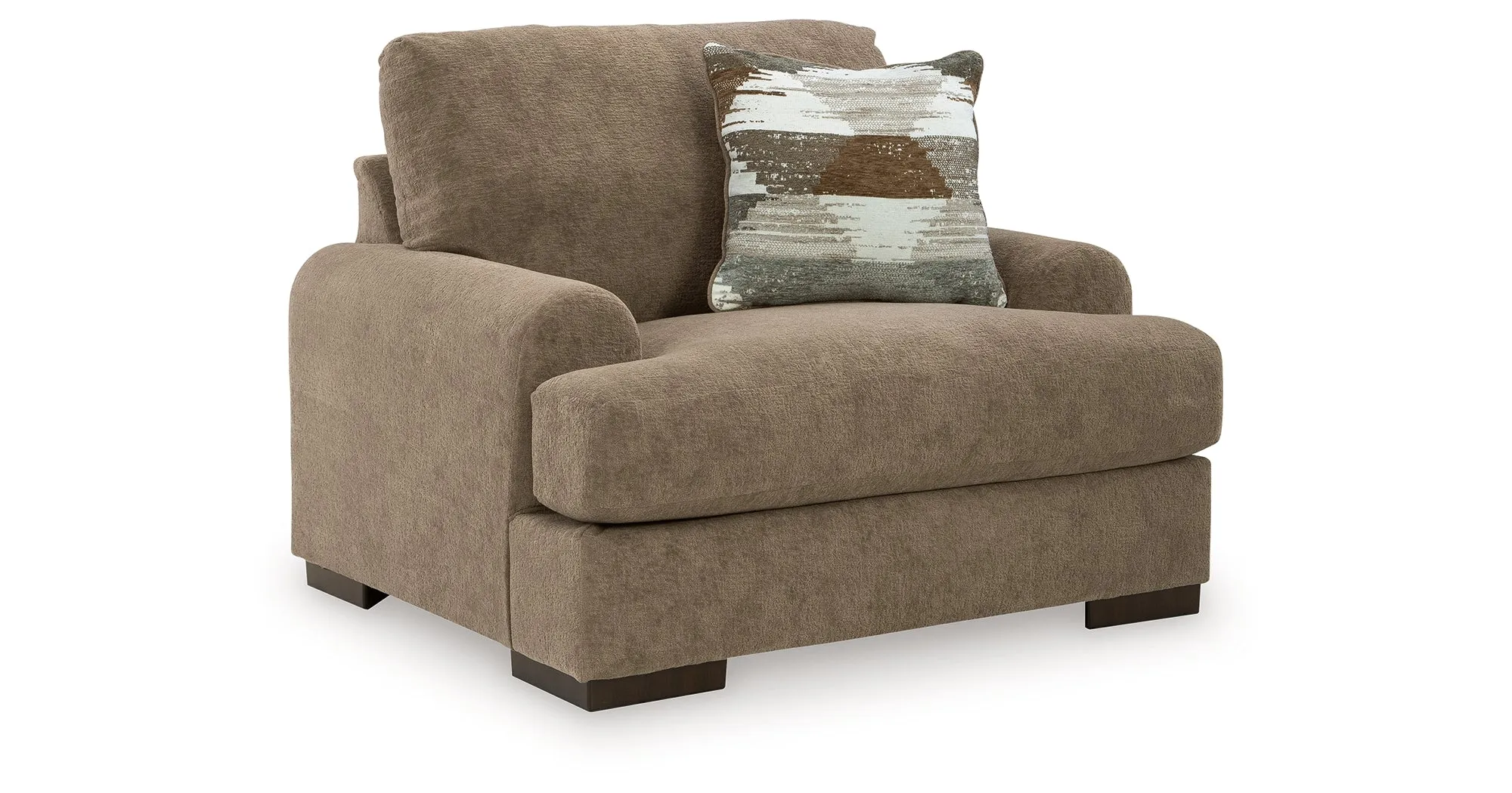 Jayne Park Pecan Oversized Chair - Image 6