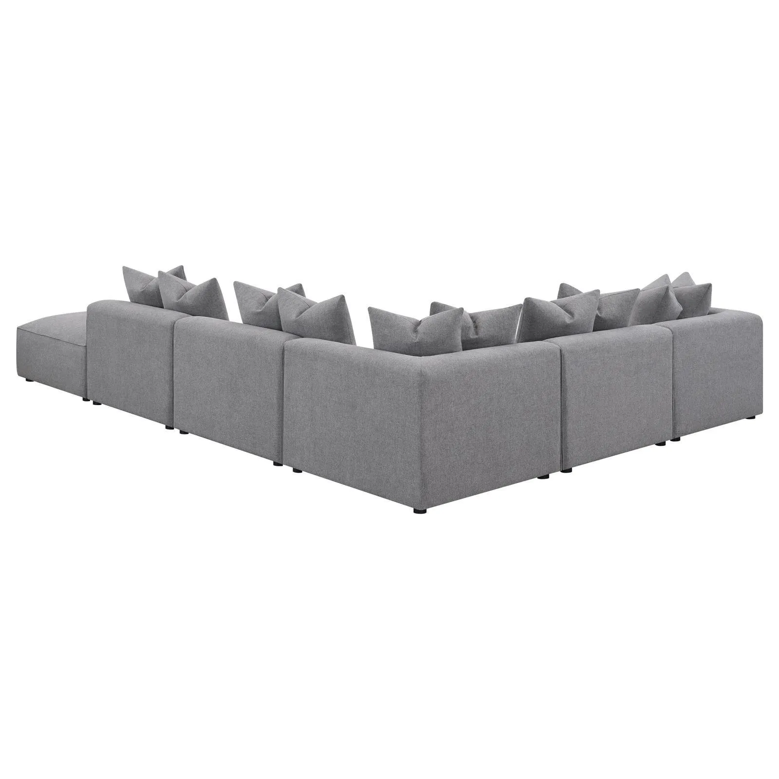 Jennifer Gray 6-Piece Tight Seat Modular Sectional - Image 5