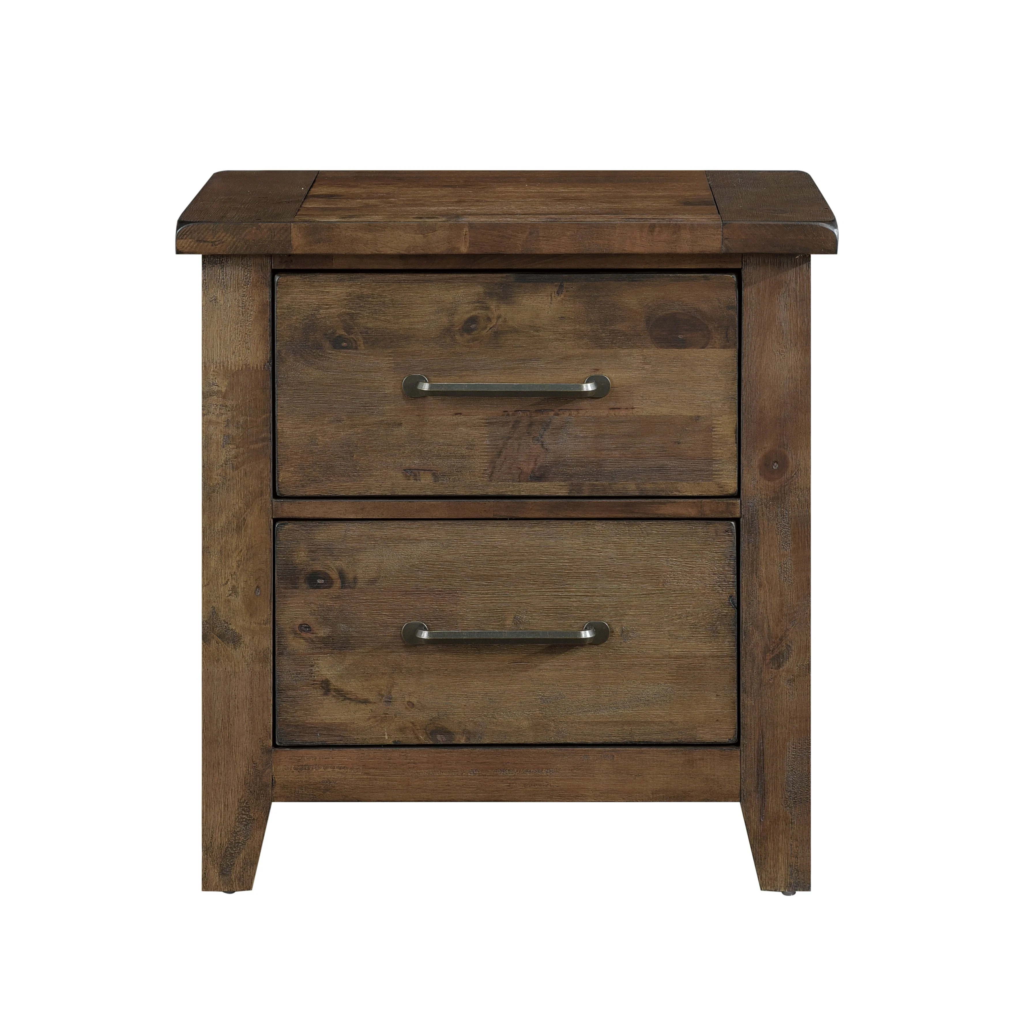 Jerrick Burnished Brown Sleigh Storage Platform Bedroom Set - Image 12