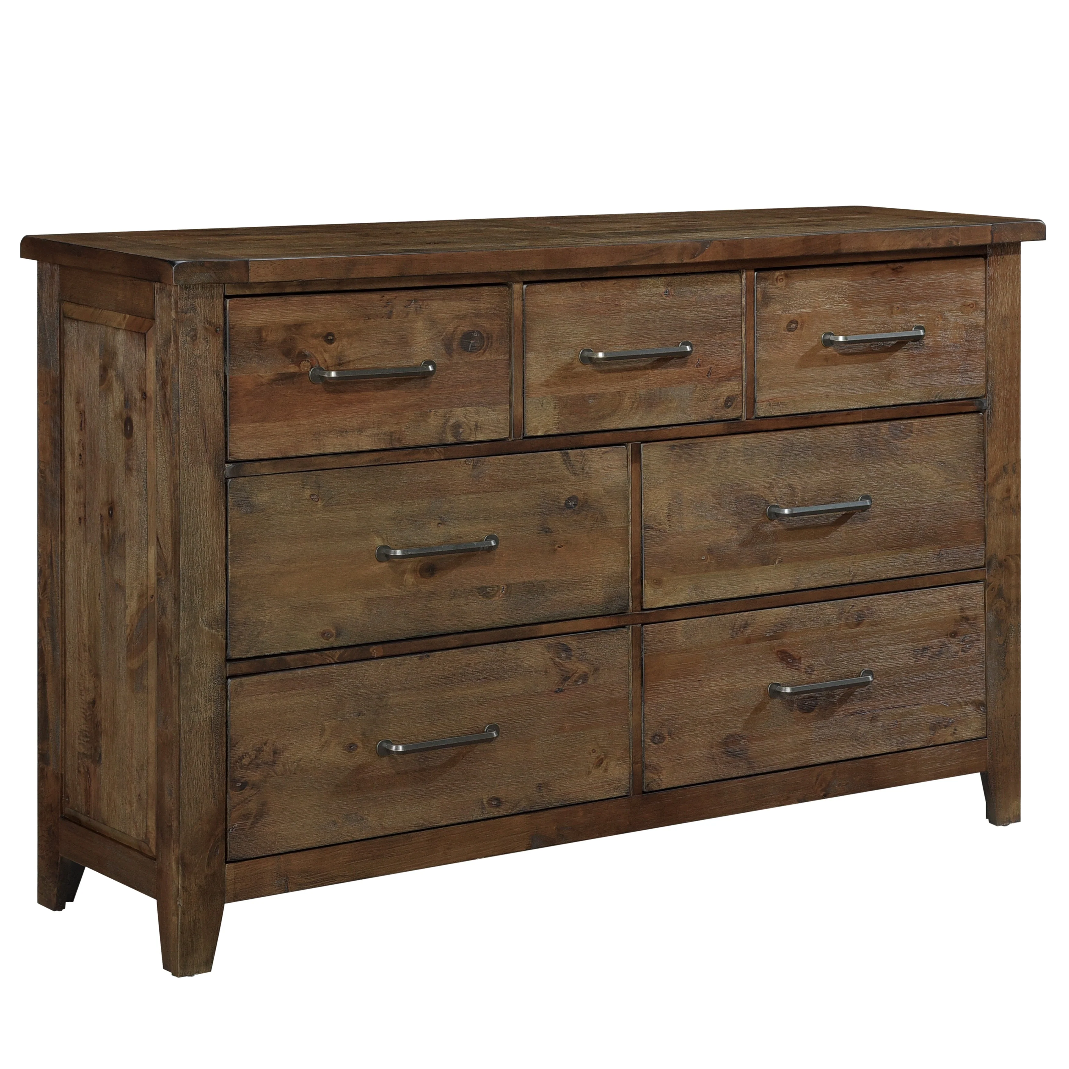 Jerrick Burnished Brown Sleigh Storage Platform Bedroom Set - Image 8