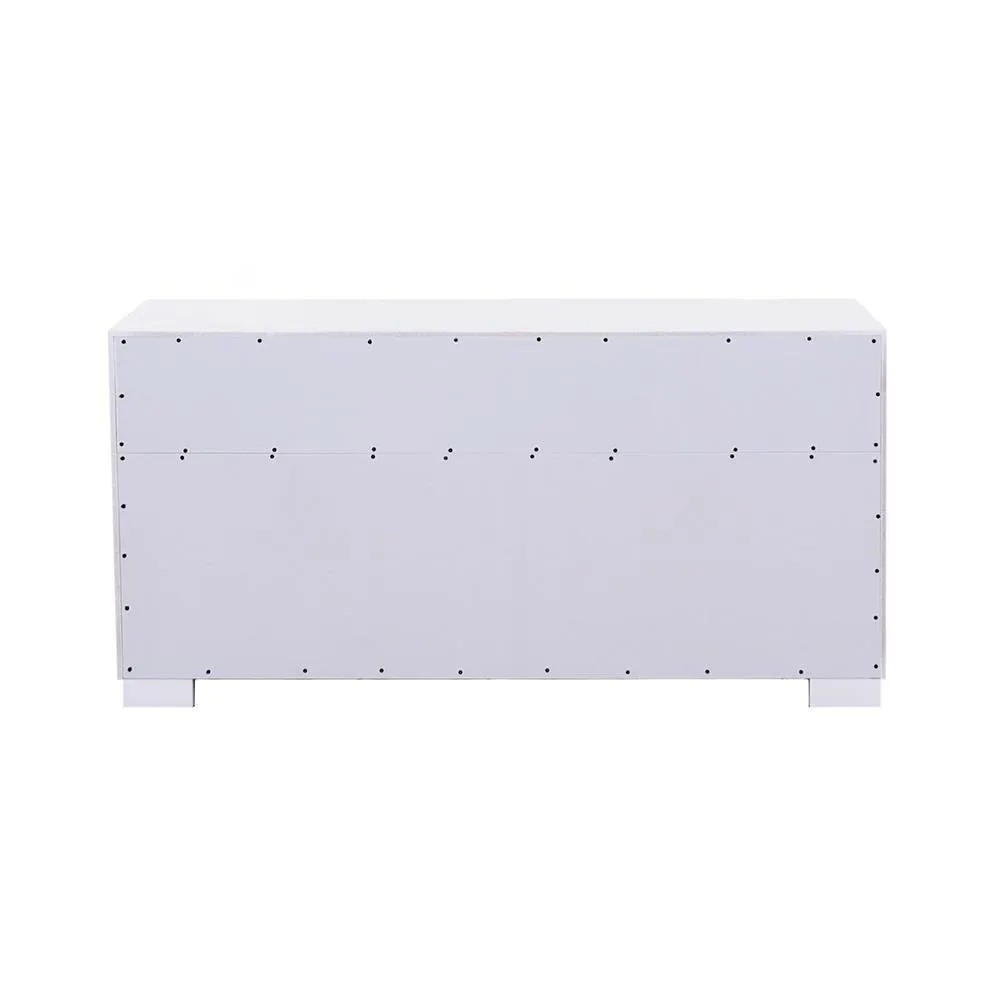 Jessica White 6-Drawer Dresser - Image 6