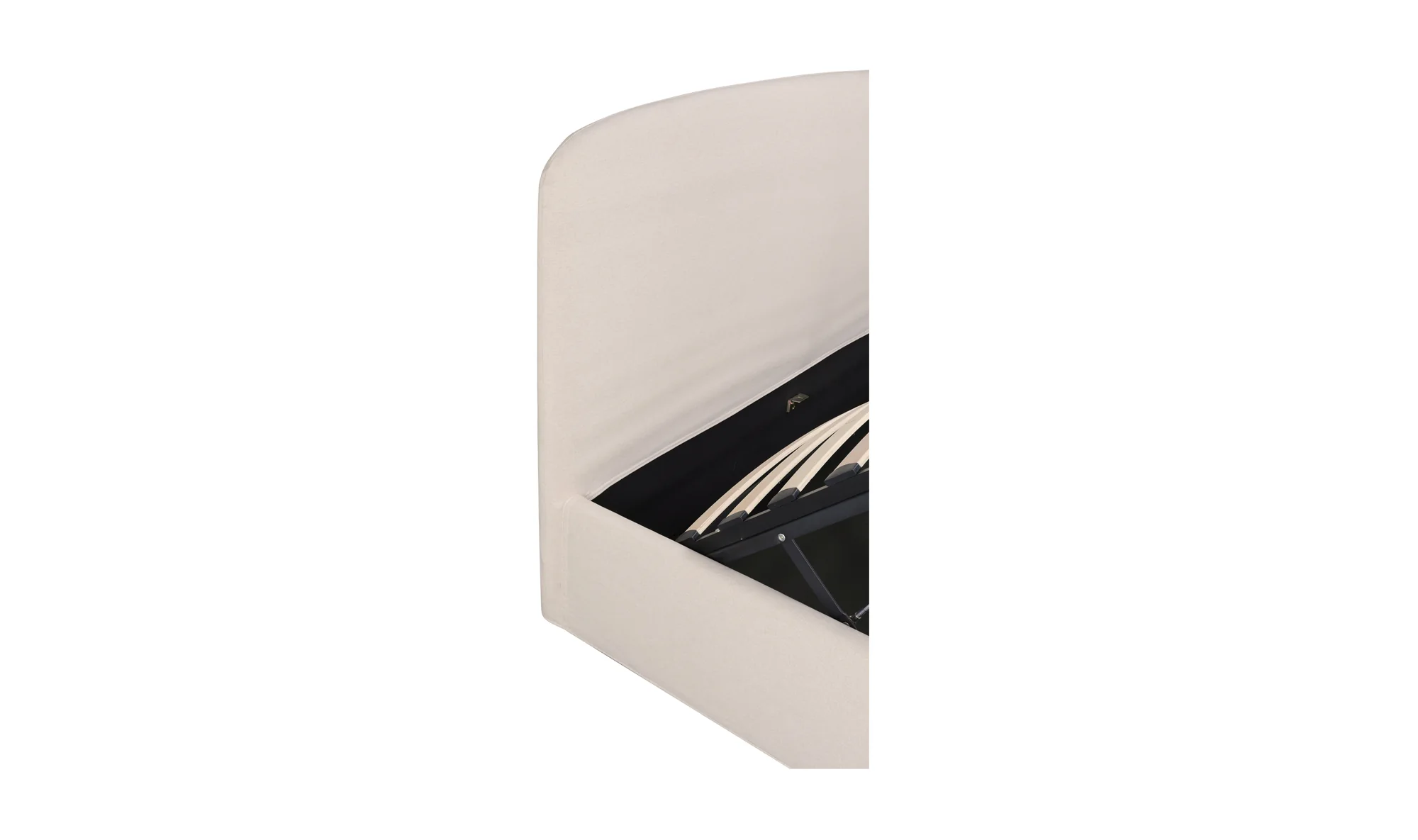 Joan Queen Storage Bed Cream - Image 9
