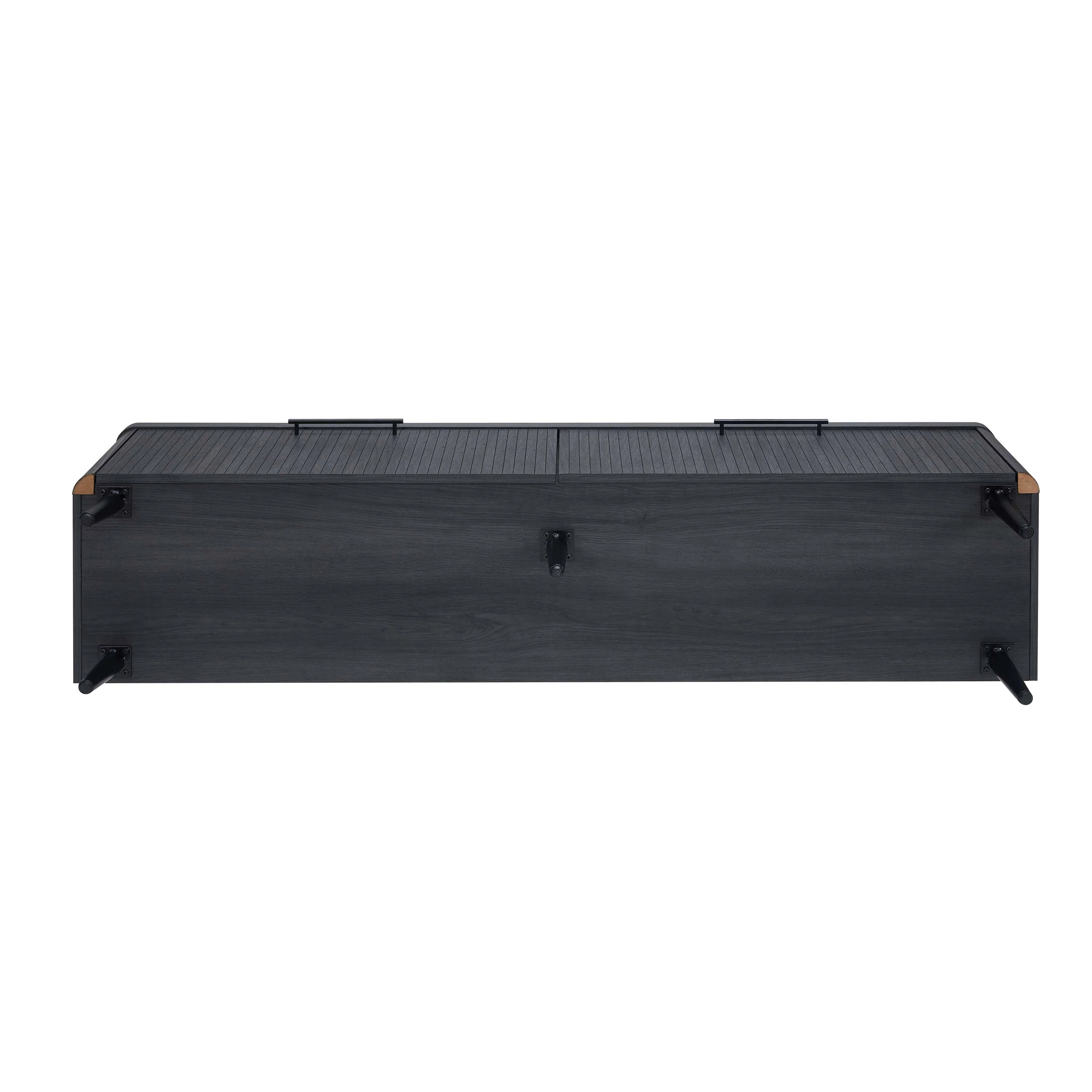 Jodie TV Stand in Charcoal Grey - Image 10