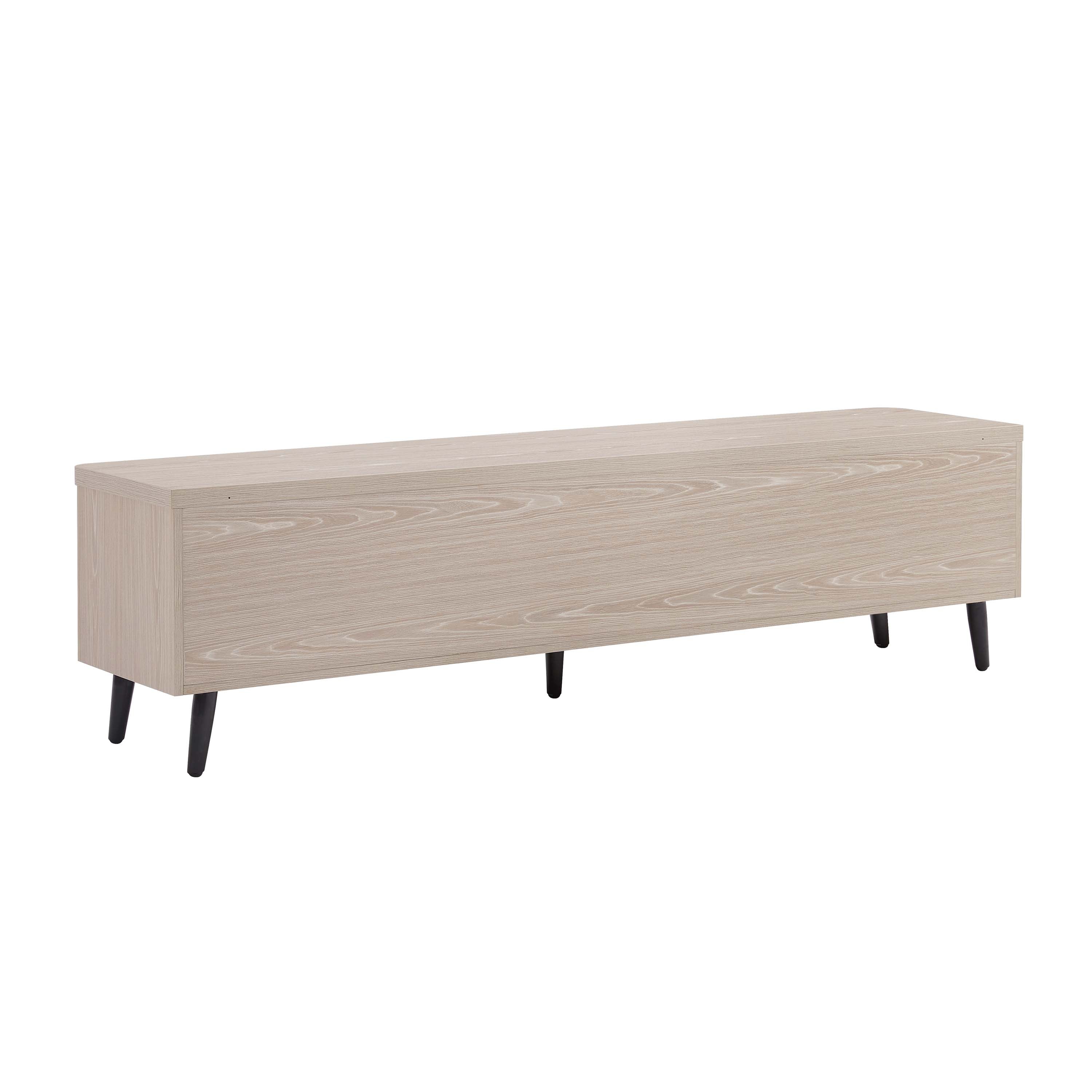 Jodie TV Stand in Whitewashed Oak - Image 8