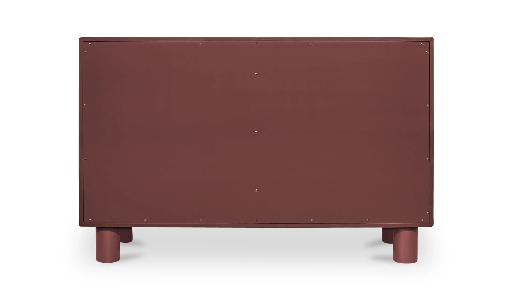 Jolene 6 Drawer Dresser Deep Red - Image 7