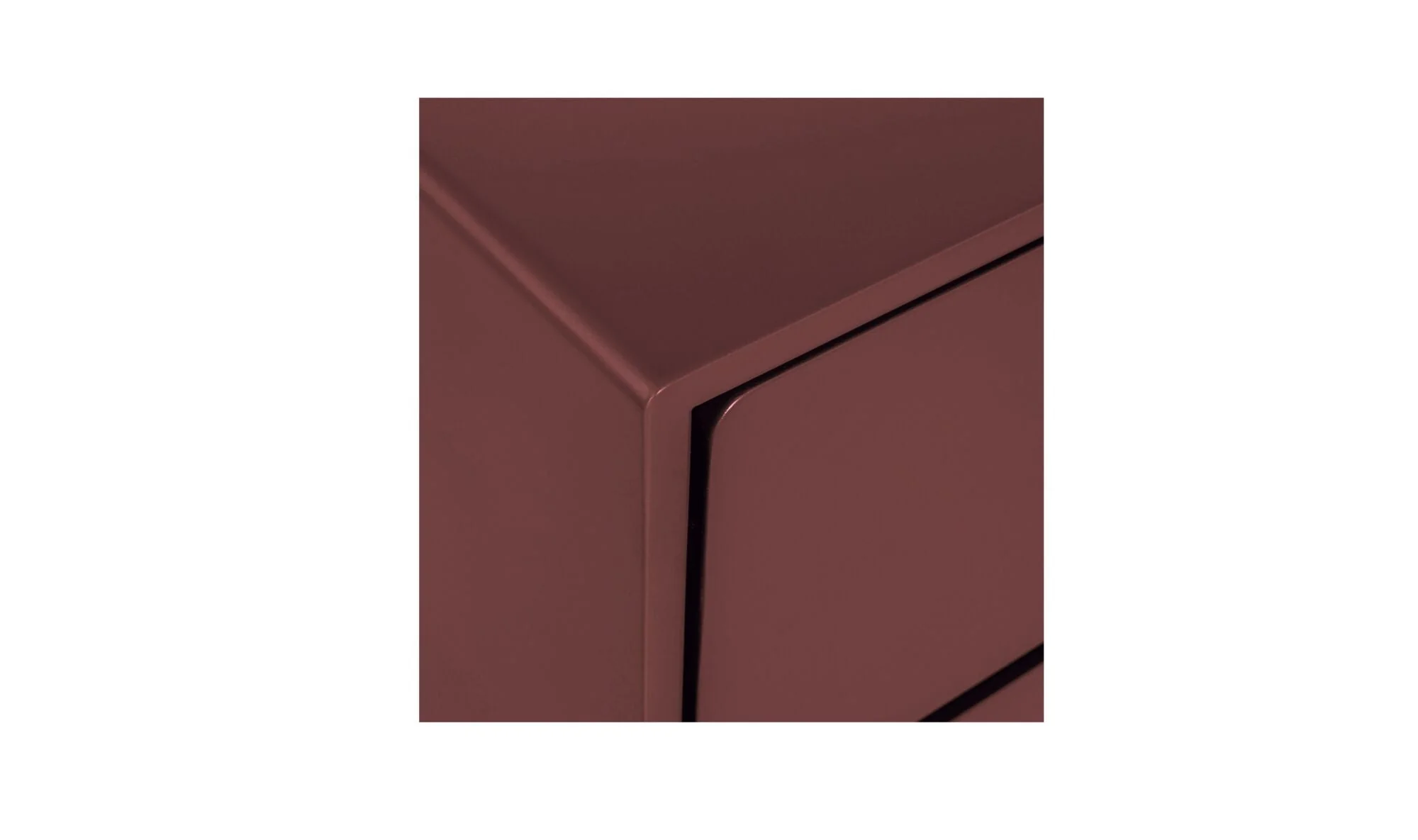 Jolene 6 Drawer Dresser Deep Red - Image 9