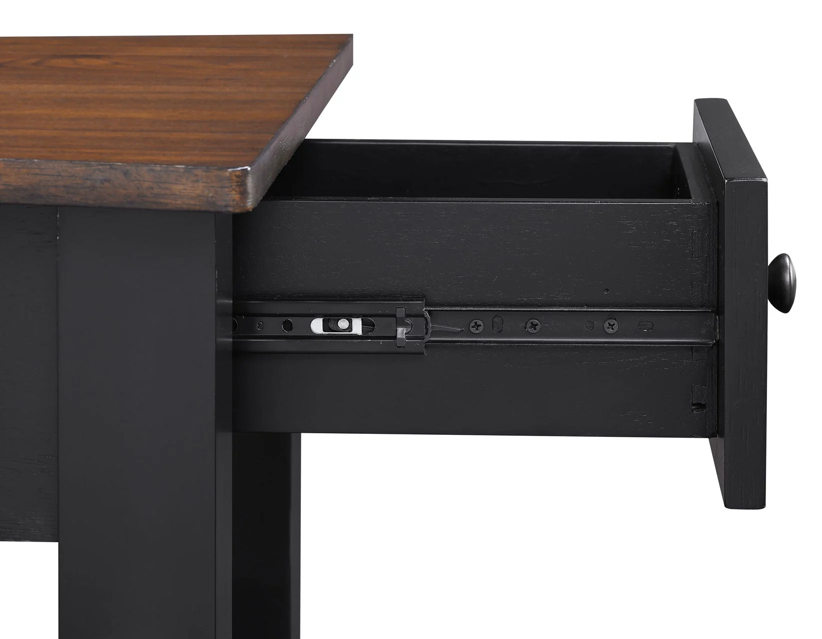 Joplin Walnut/Ebony End Table - Image 8