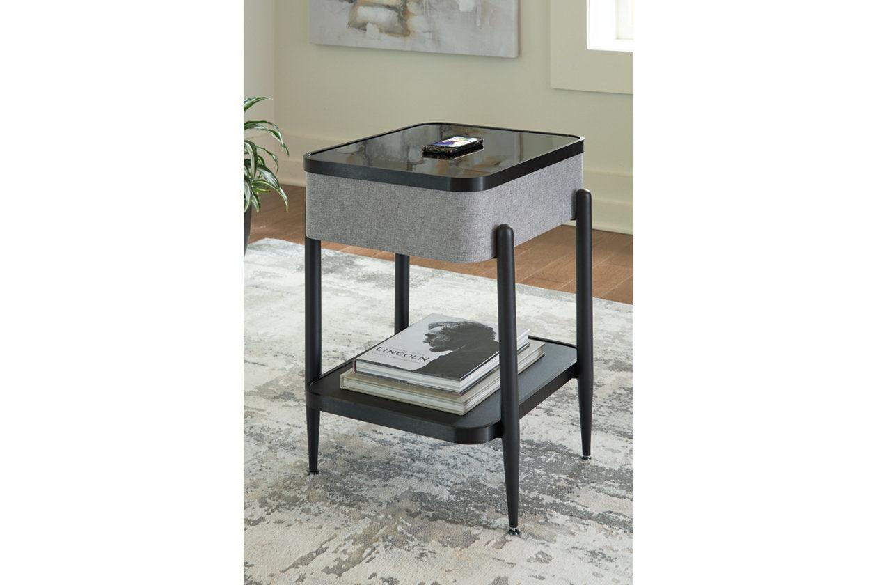 Jorvalee Gray/Black Accent Table - Image 11