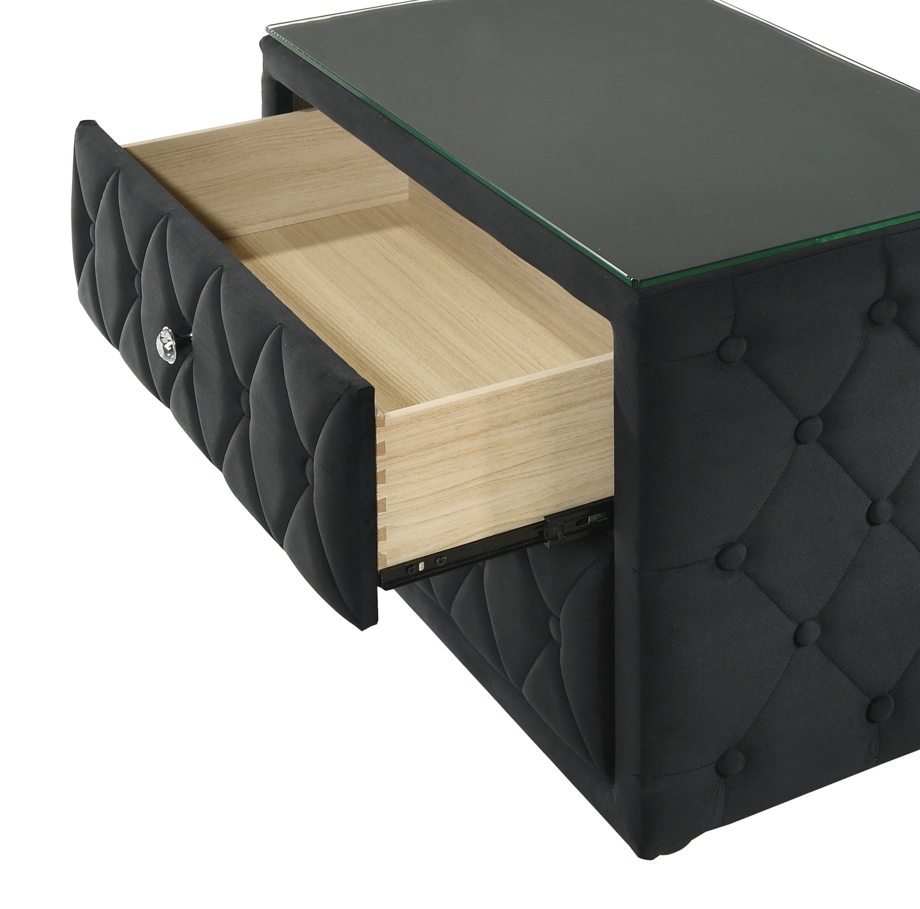 Josephine Black Nightstand - Image 3