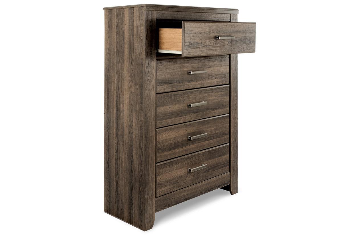 Juararo Dark Brown Chest of Drawers - Image 2