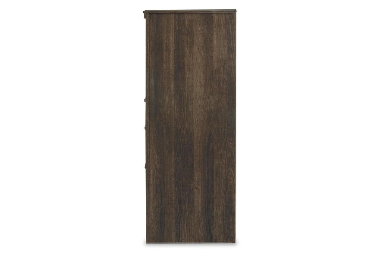 Juararo Dark Brown Dresser - Image 8