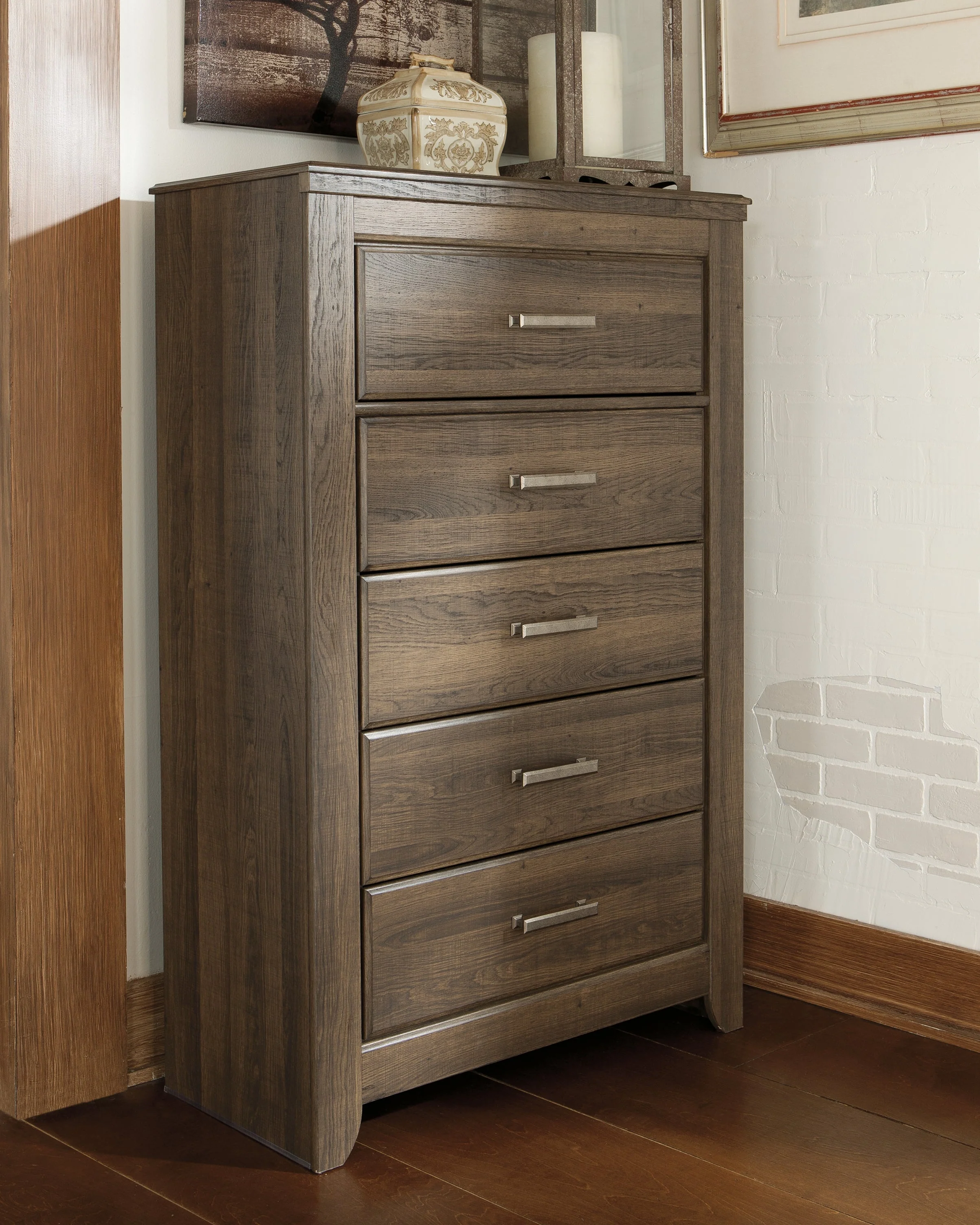 Juararo Dark Brown Poster Bedroom Set - Image 28