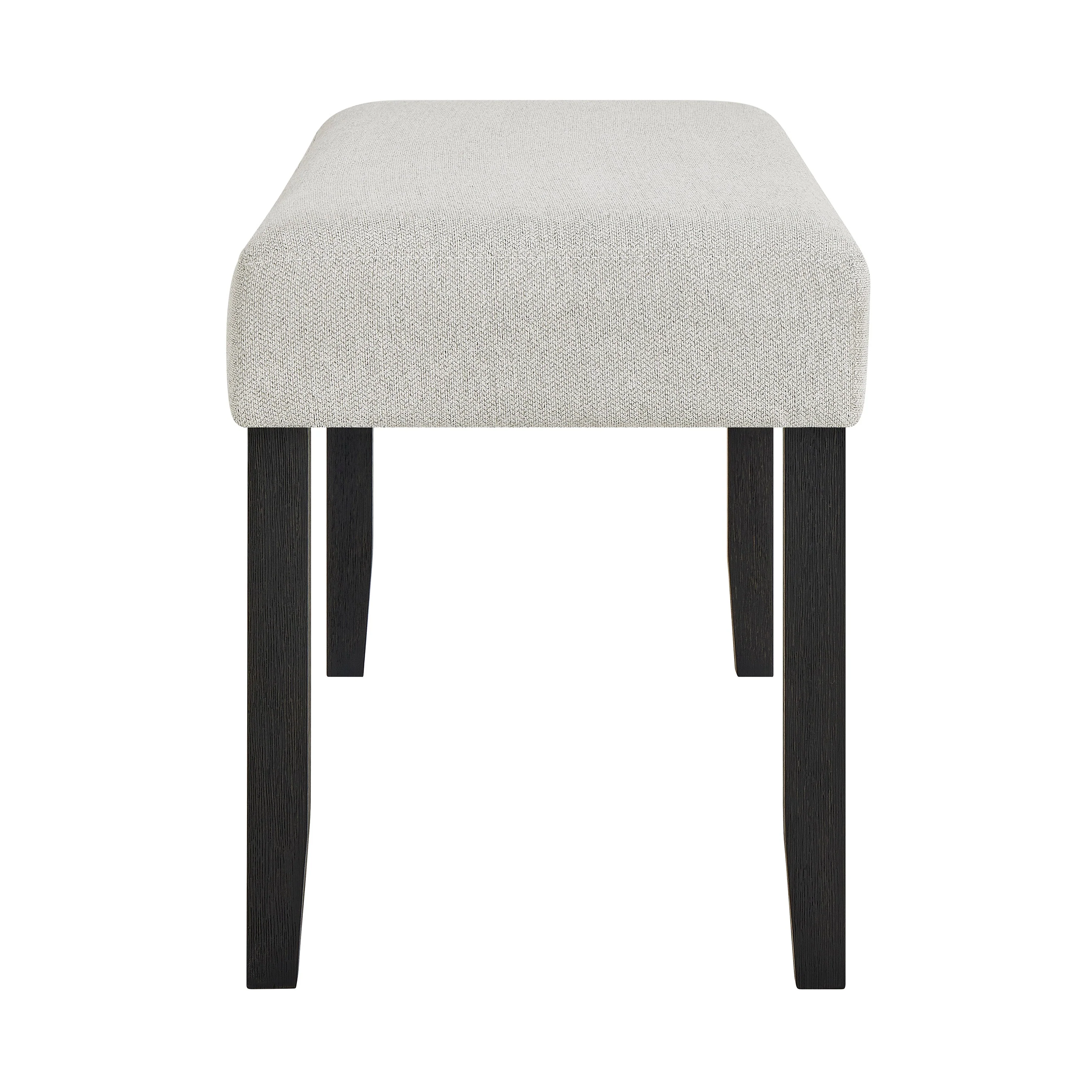 Jules Black and Light Gray Faux Marble Dining Set - Image 11
