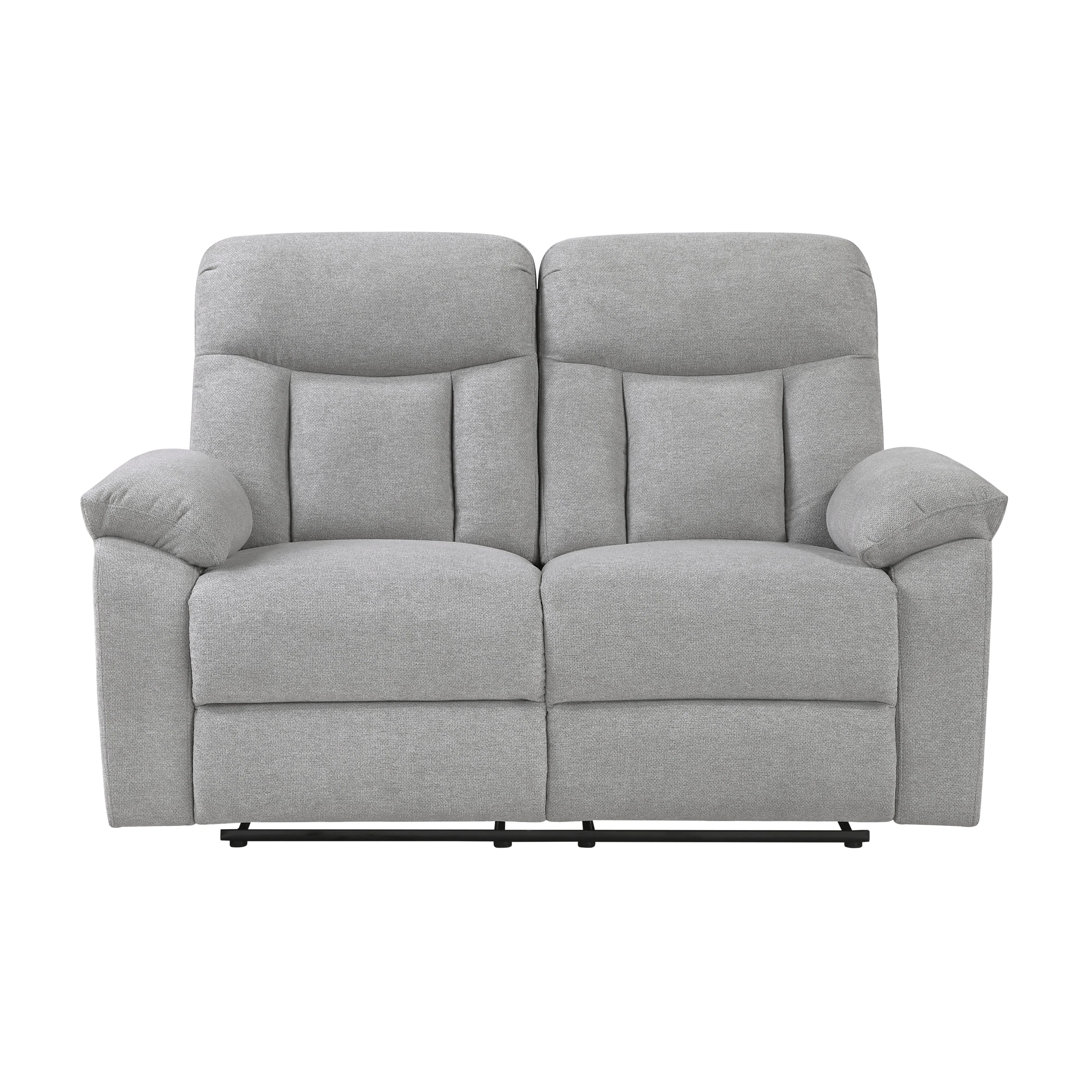 Jules Gray Double Reclining Living Room Set - Image 7