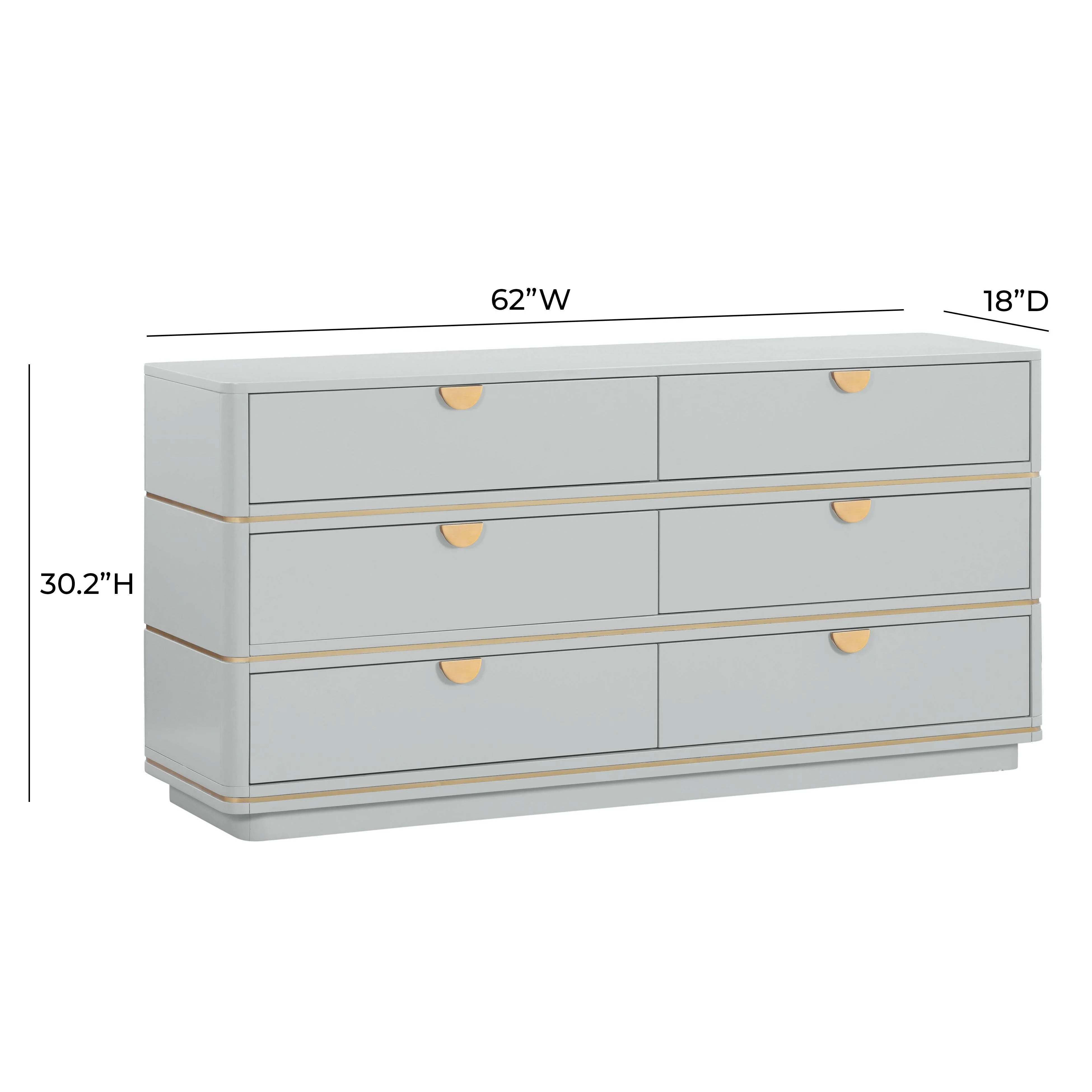Julieta 6 Drawer Dresser - Image 23
