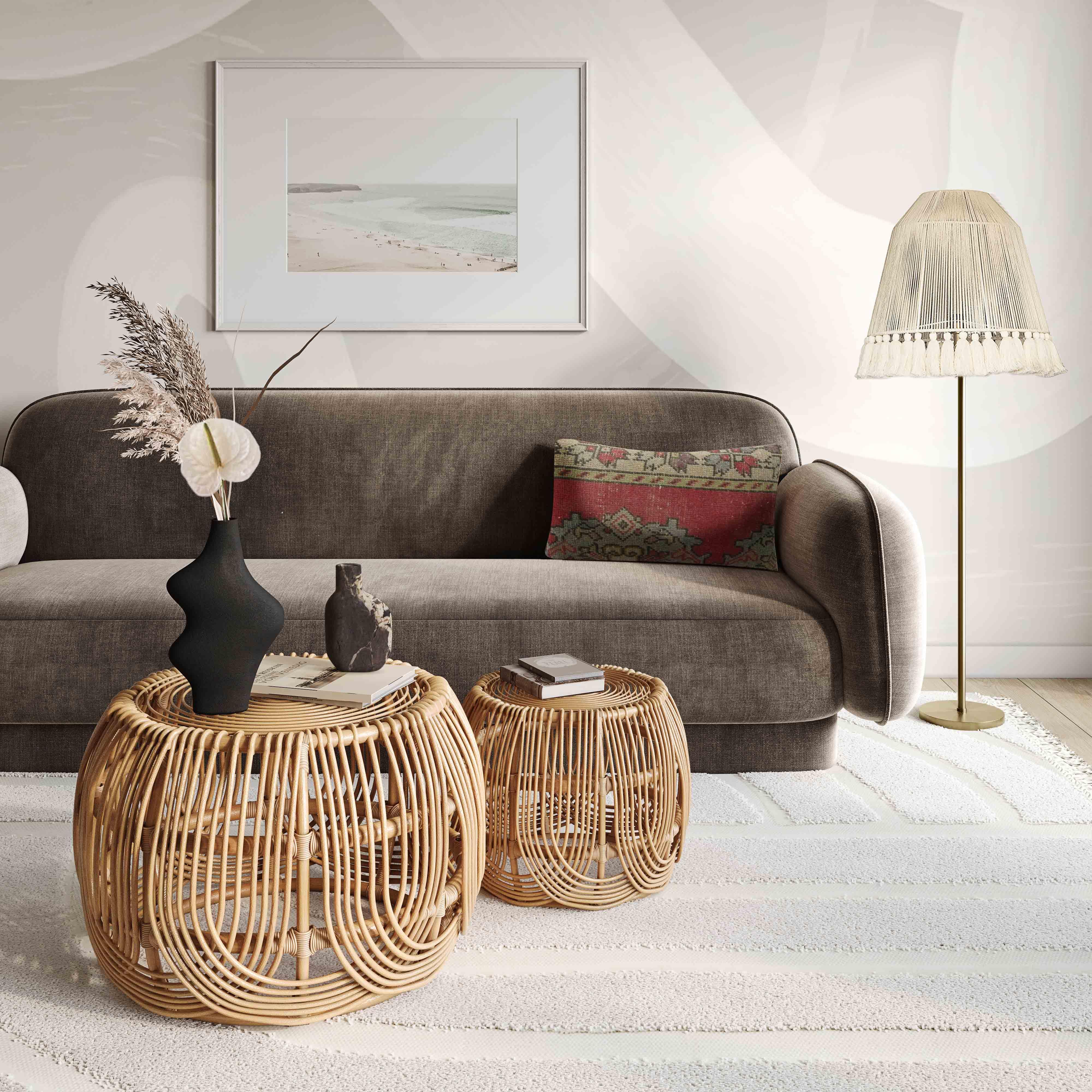 June White Floor Lamp - Image 9
