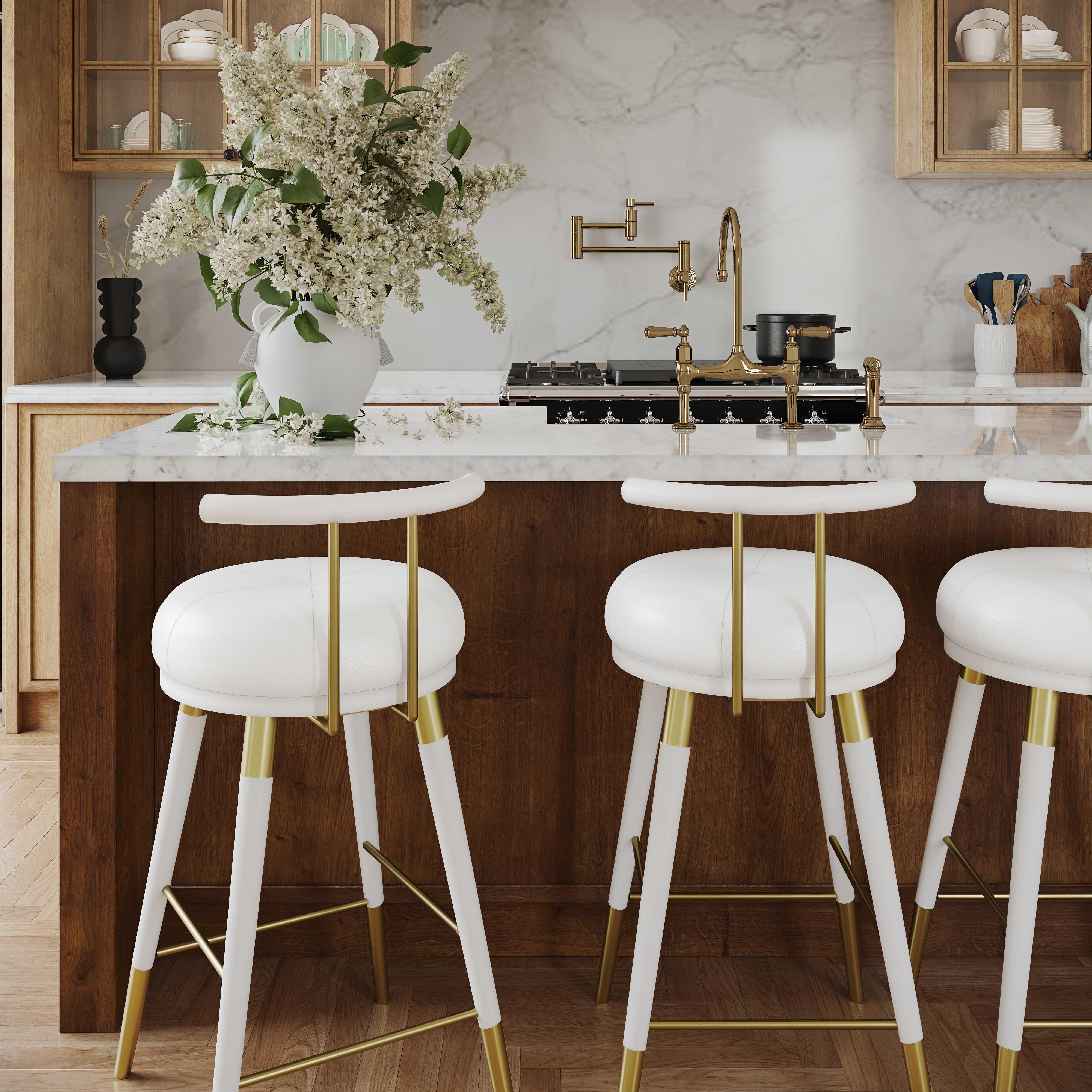 Juniper Performance Vegan Leather Stool - Image 8