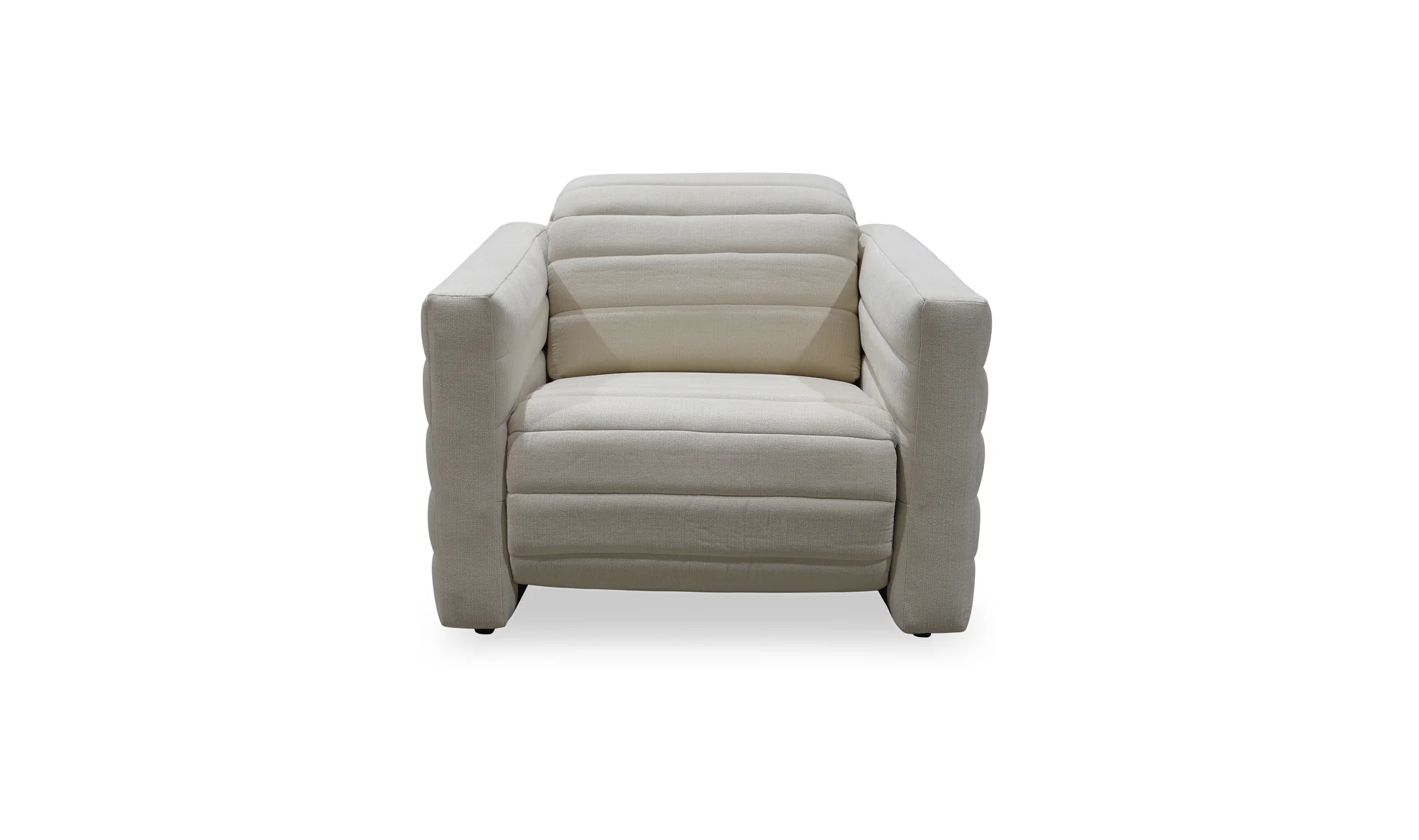 Juno Power Recliner Chair Off White - Image 3