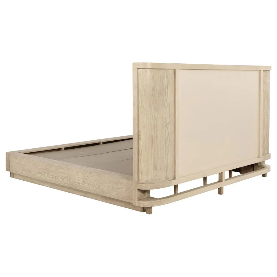 Kailani Beige Oak 5-Piece Eastern King Bedroom Set - Image 4