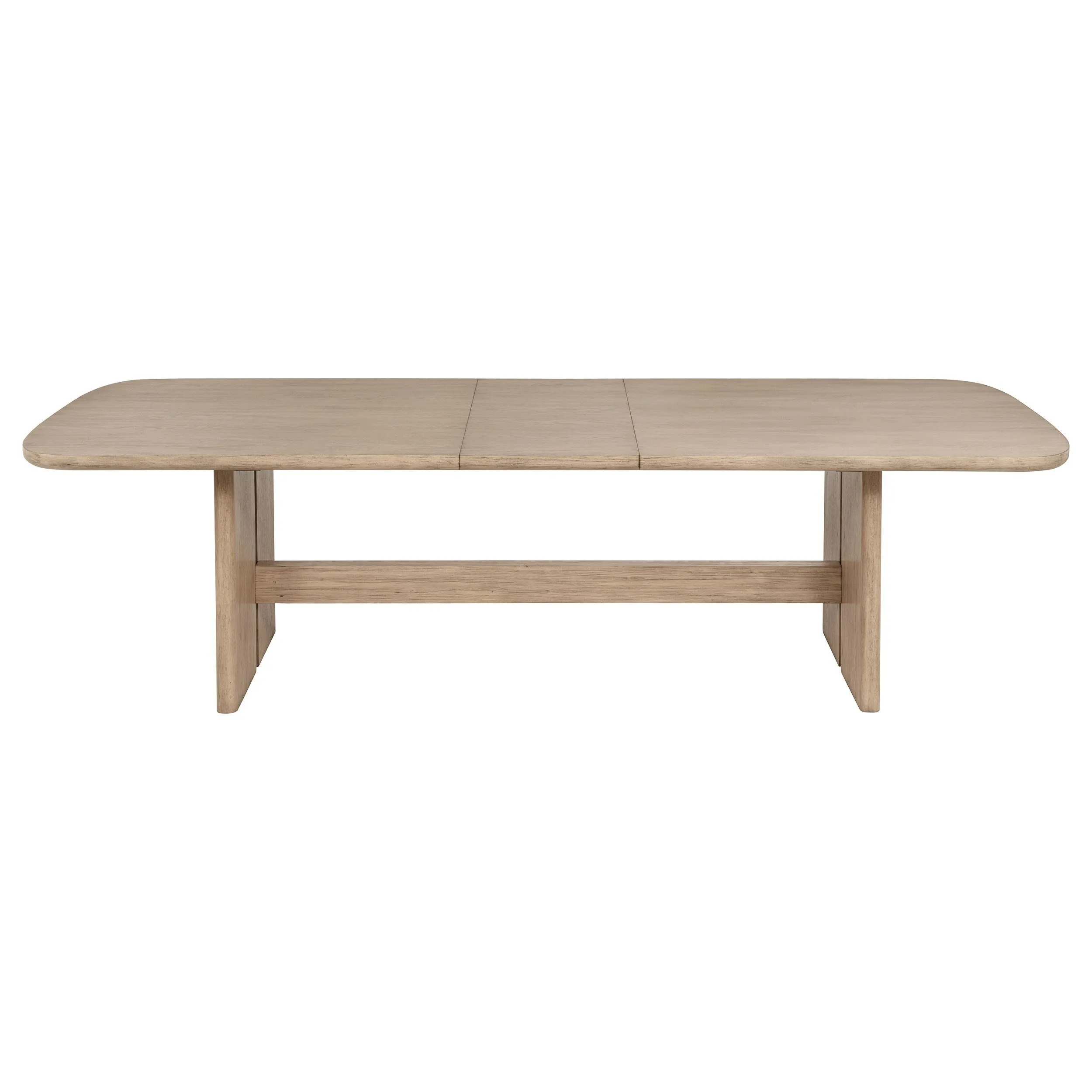 Kailani Beige Oak 9-Piece Rectangular Wood Dining Table Set - Image 5