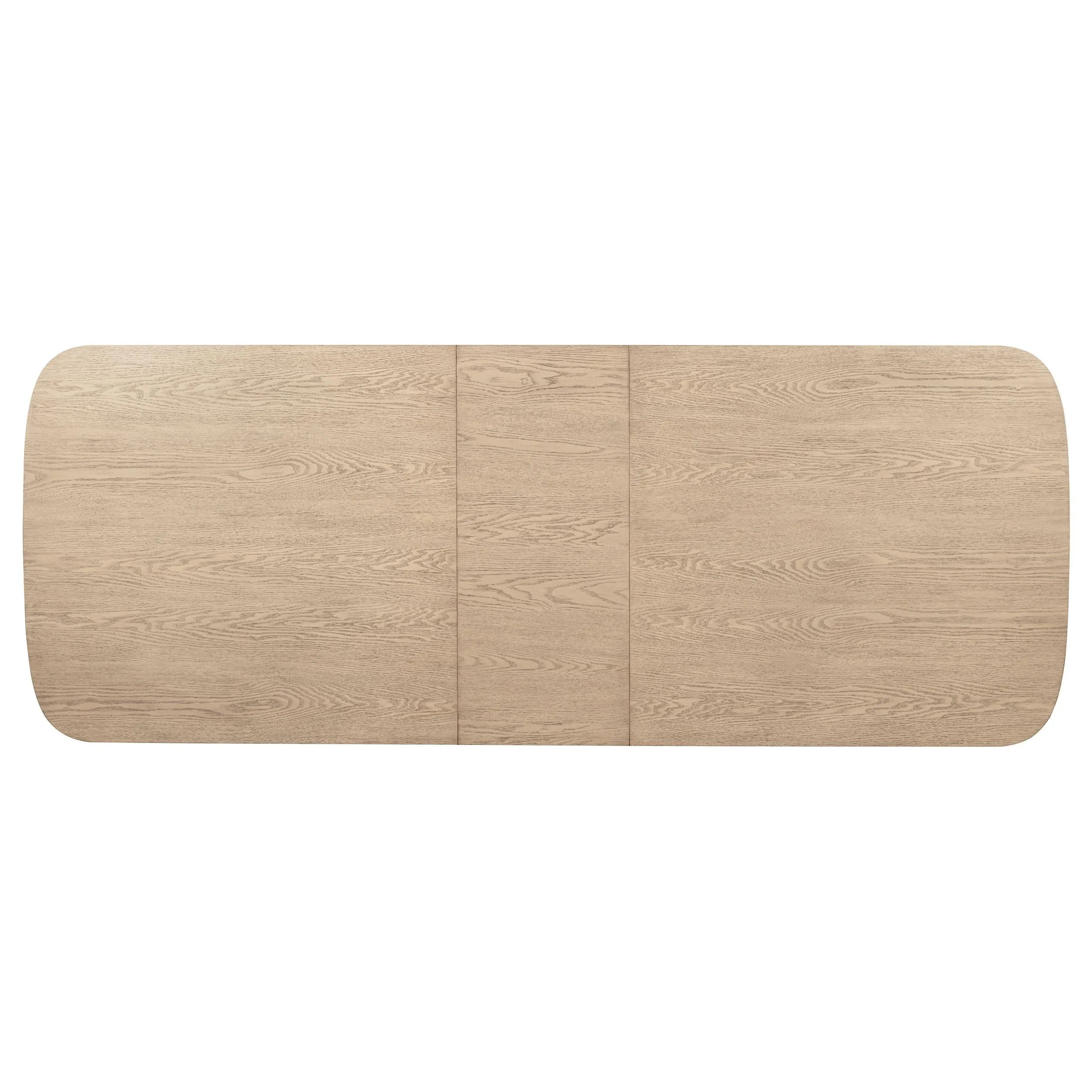 Kailani Beige Oak 9-Piece Rectangular Wood Dining Table Set - Image 8