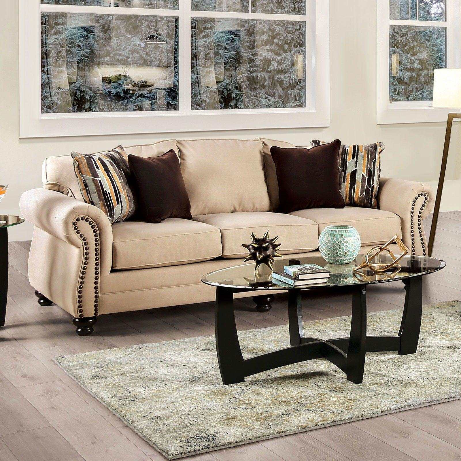Kailyn Sand Stationary Sofa & Loveseat - Image 2