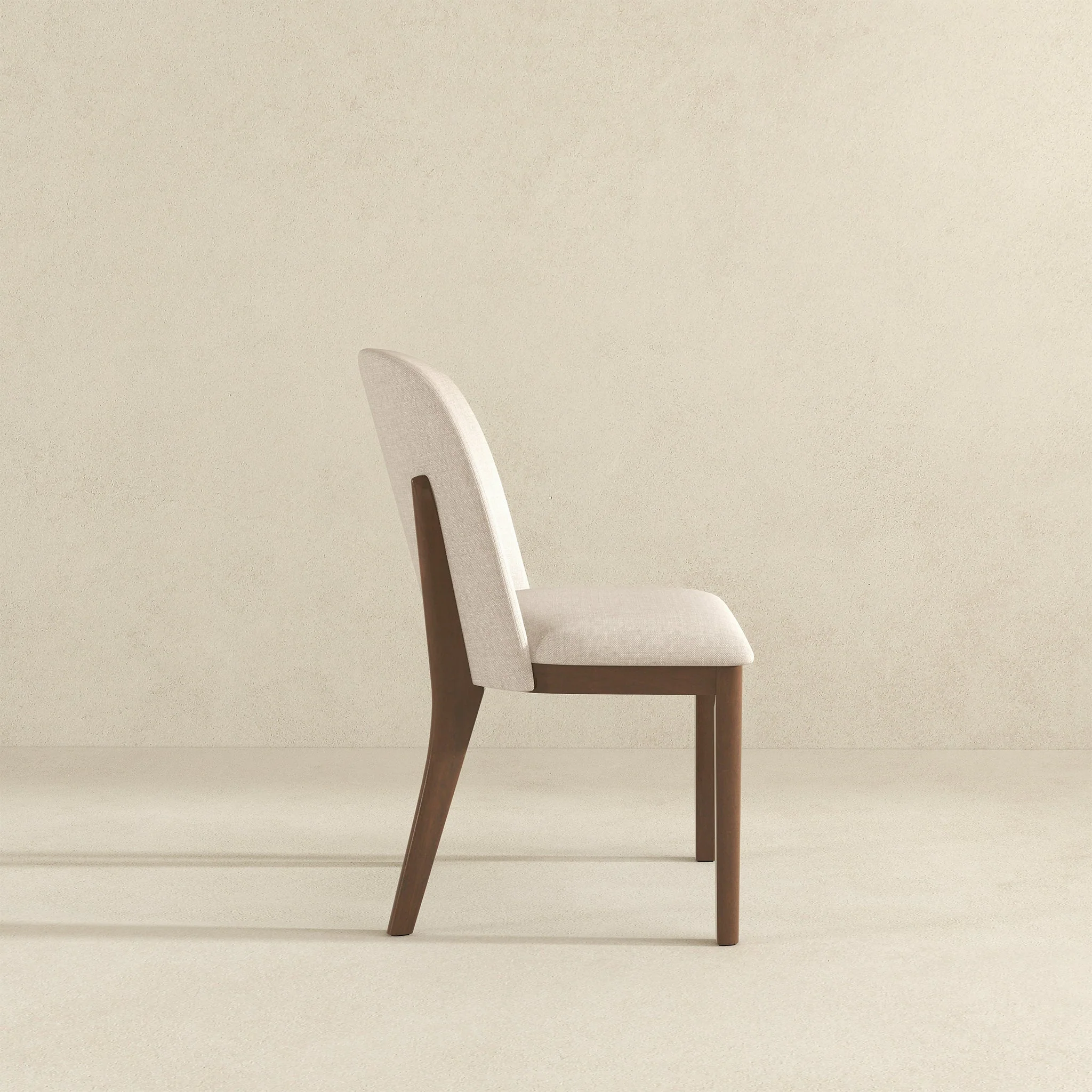 Kaitlyn Beige Fabric Dining Chair (Set Of 2) - Image 5
