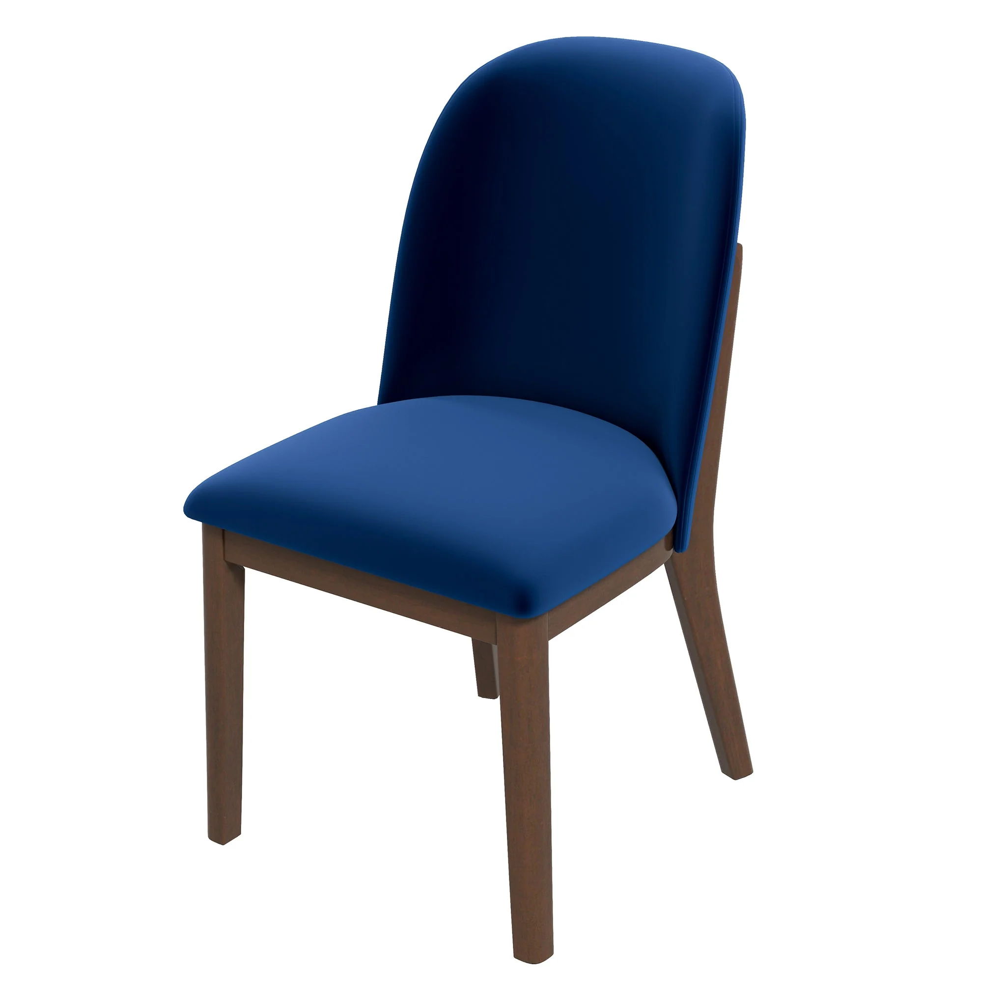 Kaitlyn  Navy Blue Velvet Dining Chair (Set Of 2) - Image 7