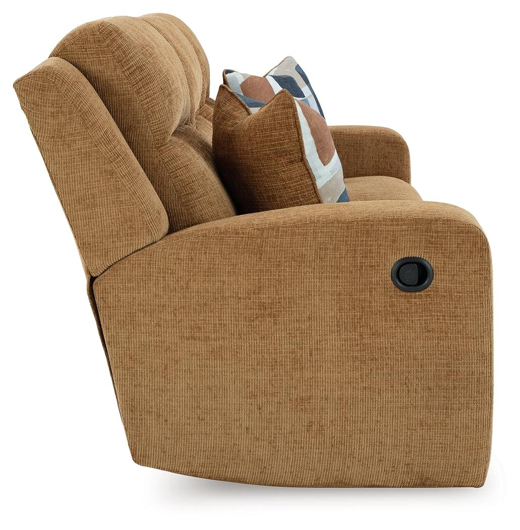 Kanlow Honey Manual Reclining Sofa - Image 5