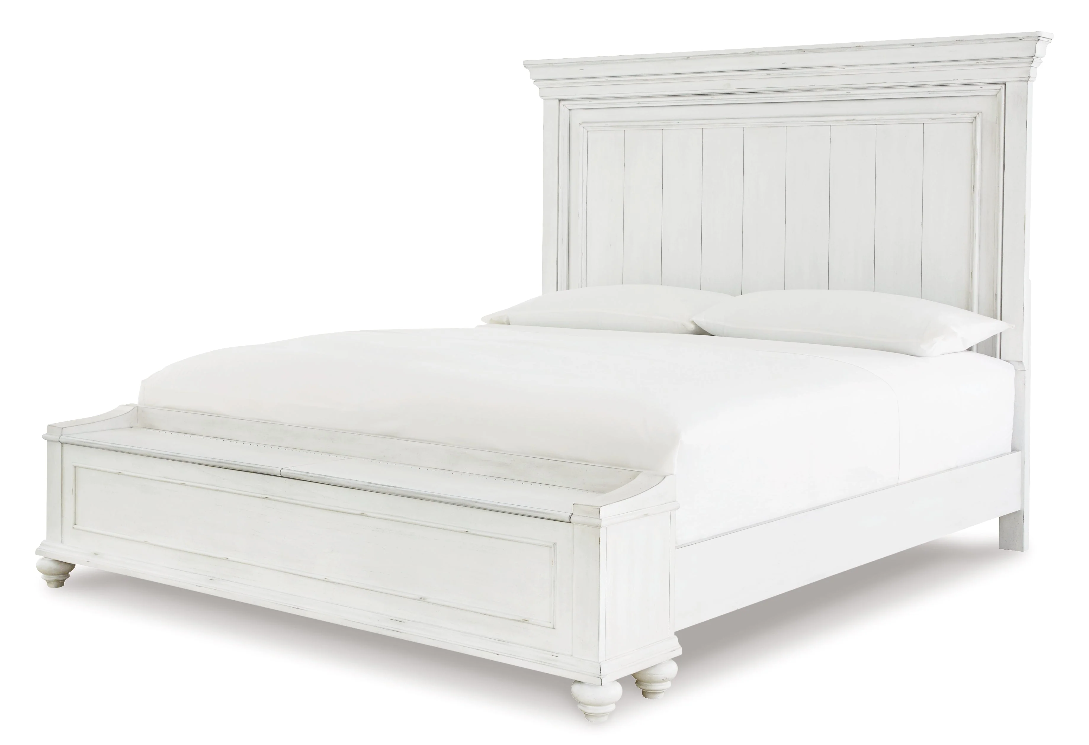 Kanwyn Whitewash Storage Panel Bedroom Set - Image 12