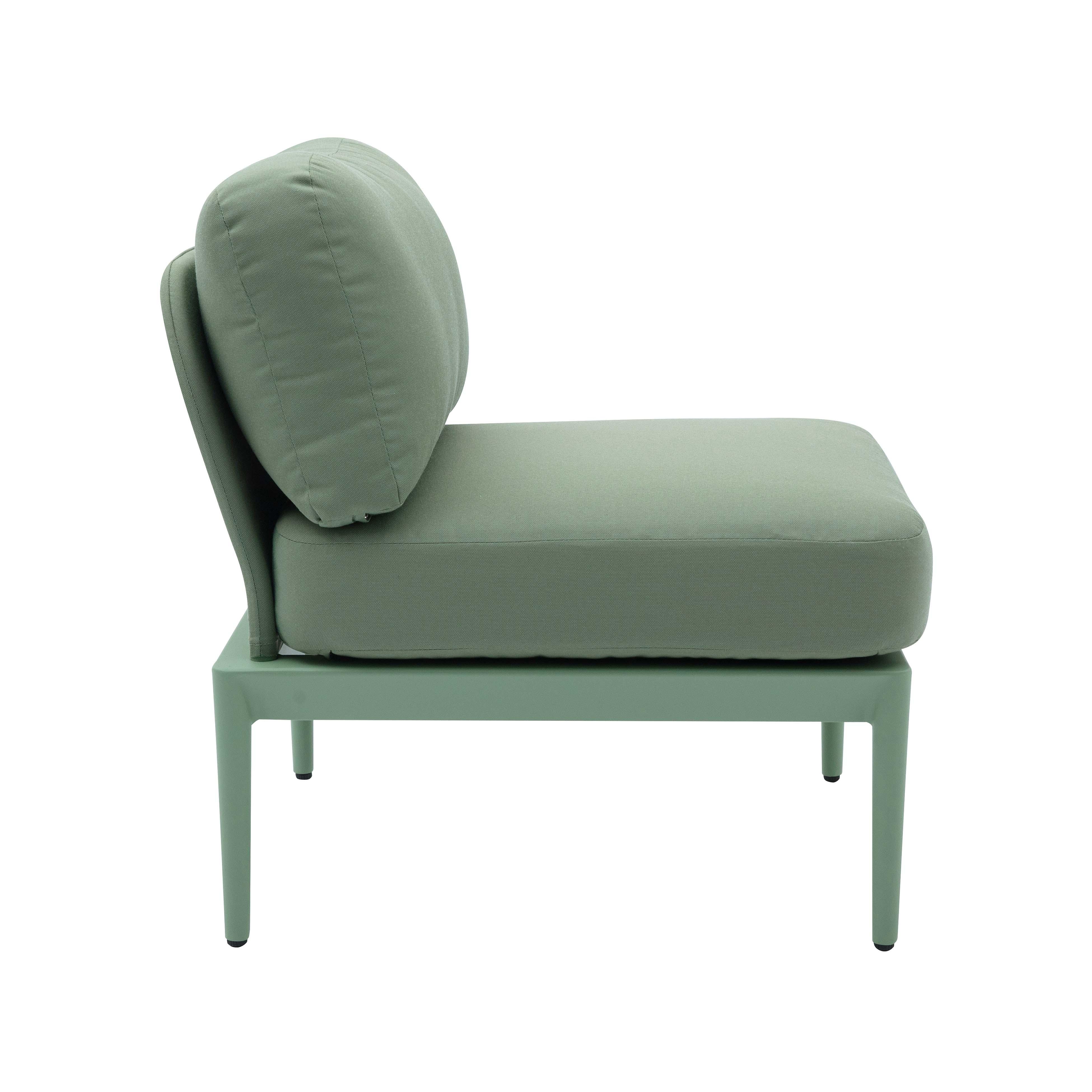 Kapri Modular Outdoor Armless Chair - Image 13