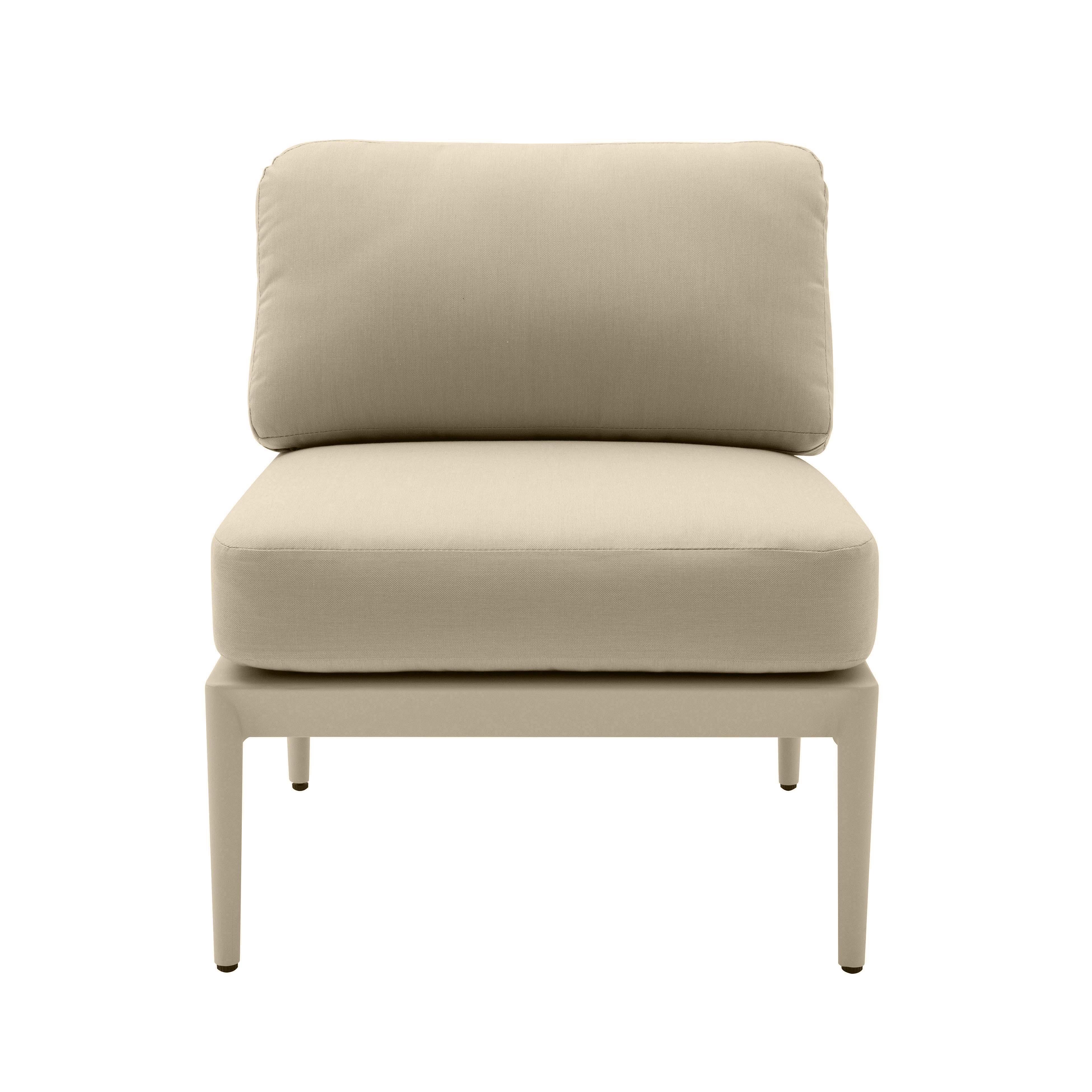 Kapri Modular Outdoor Armless Chair - Image 3