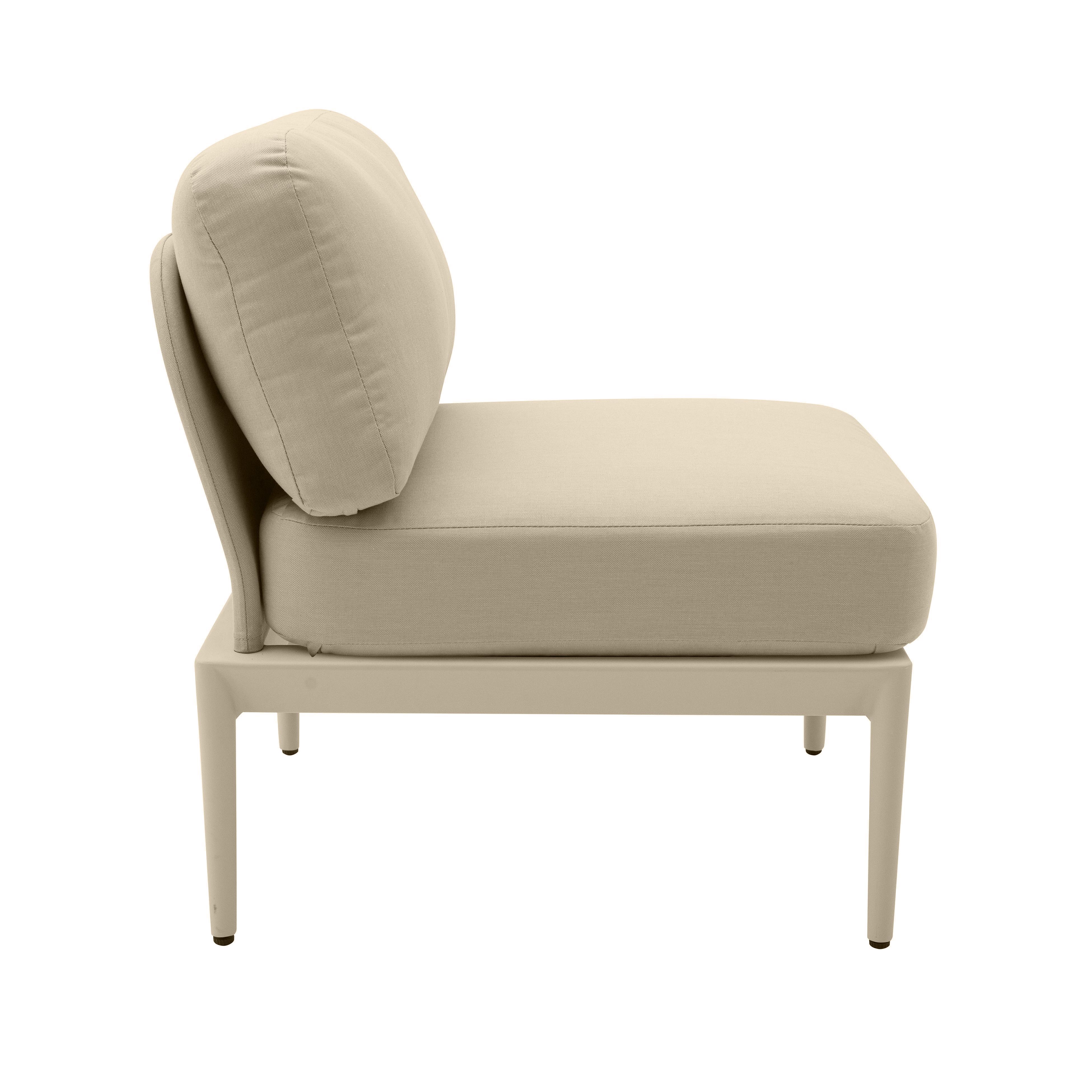 Kapri Modular Outdoor Armless Chair - Image 6