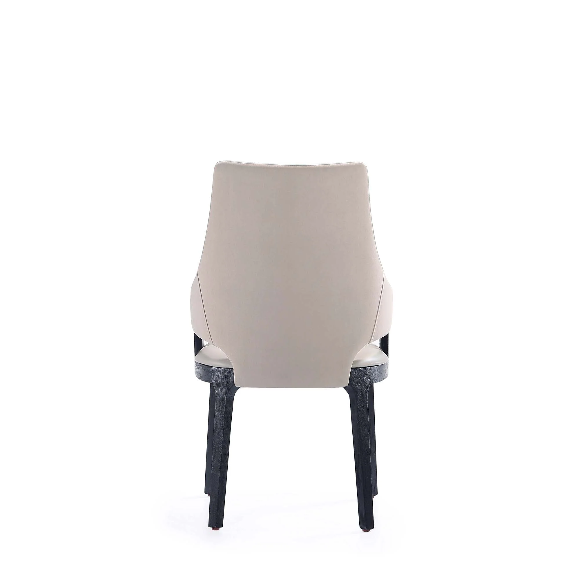 Kara Dining Arm Chair in Light Grey (set of 2) - Image 8
