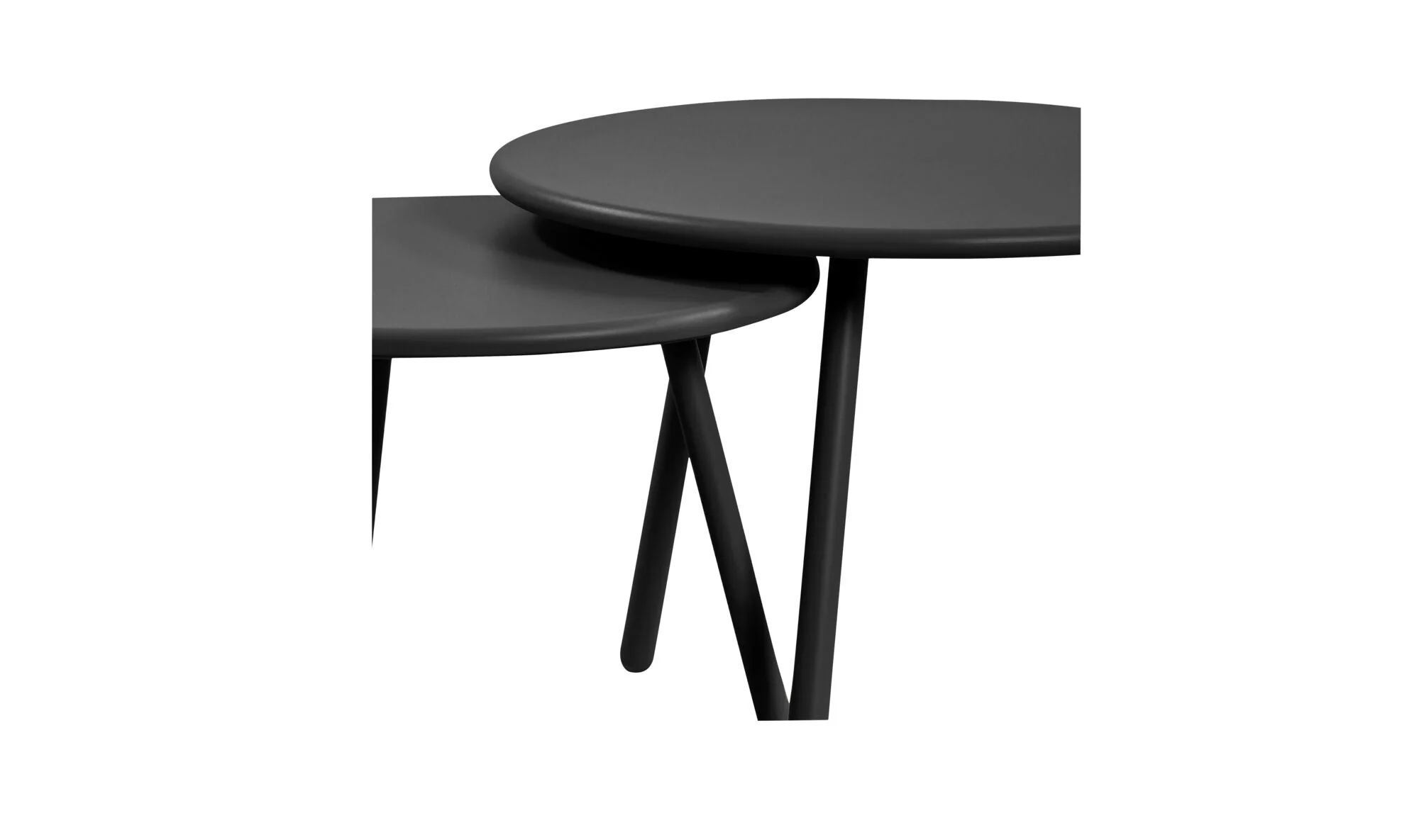 Kari Outdoor Nesting Coffee Table Black - Image 6
