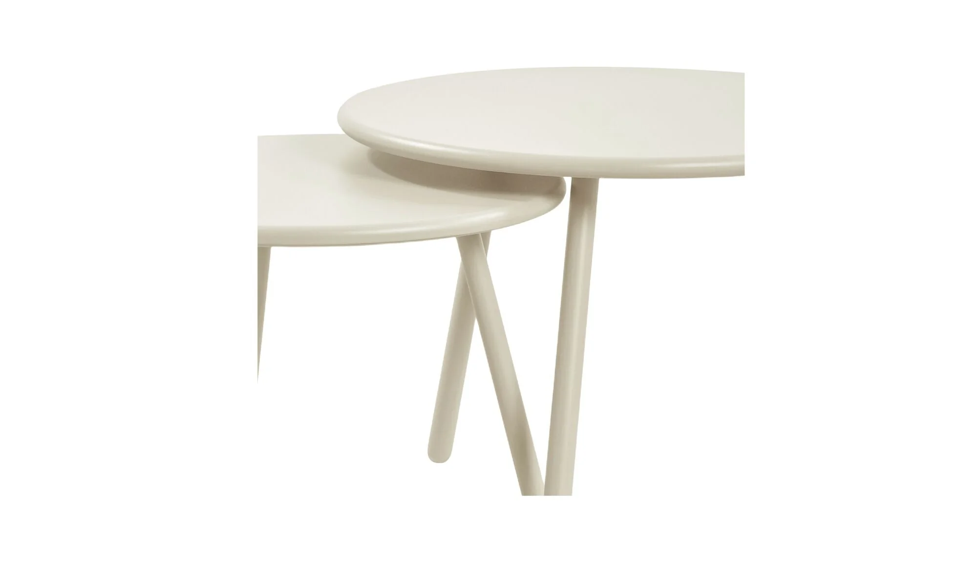 Kari Outdoor Nesting Coffee Table Cream - Image 5