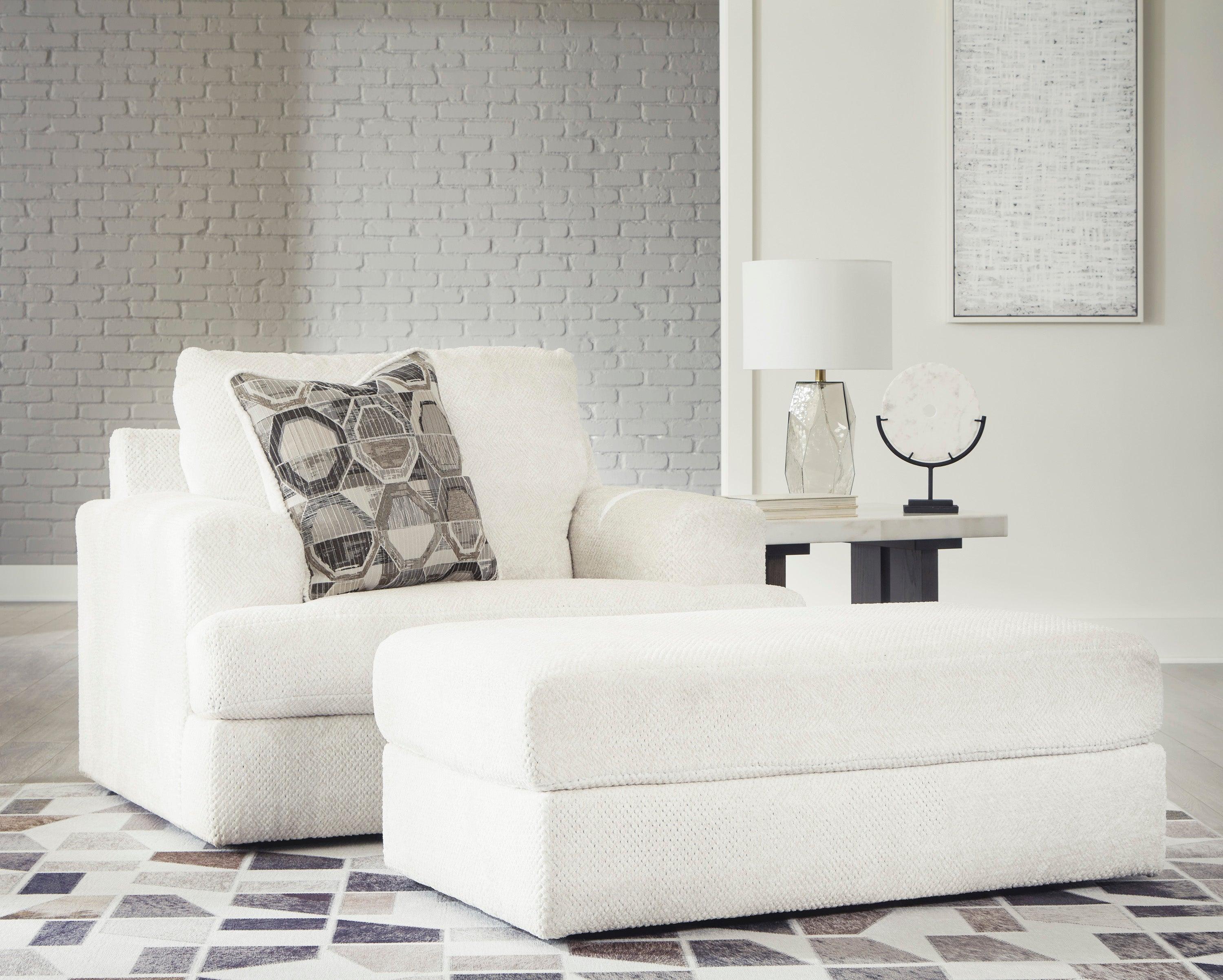 Karinne Linen Living Room Set - Image 2