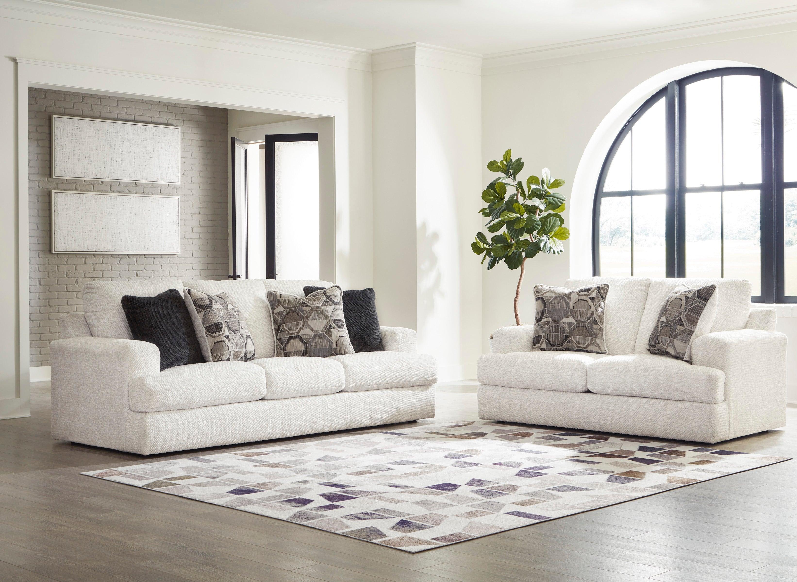 Karinne Linen Living Room Set - Image 3